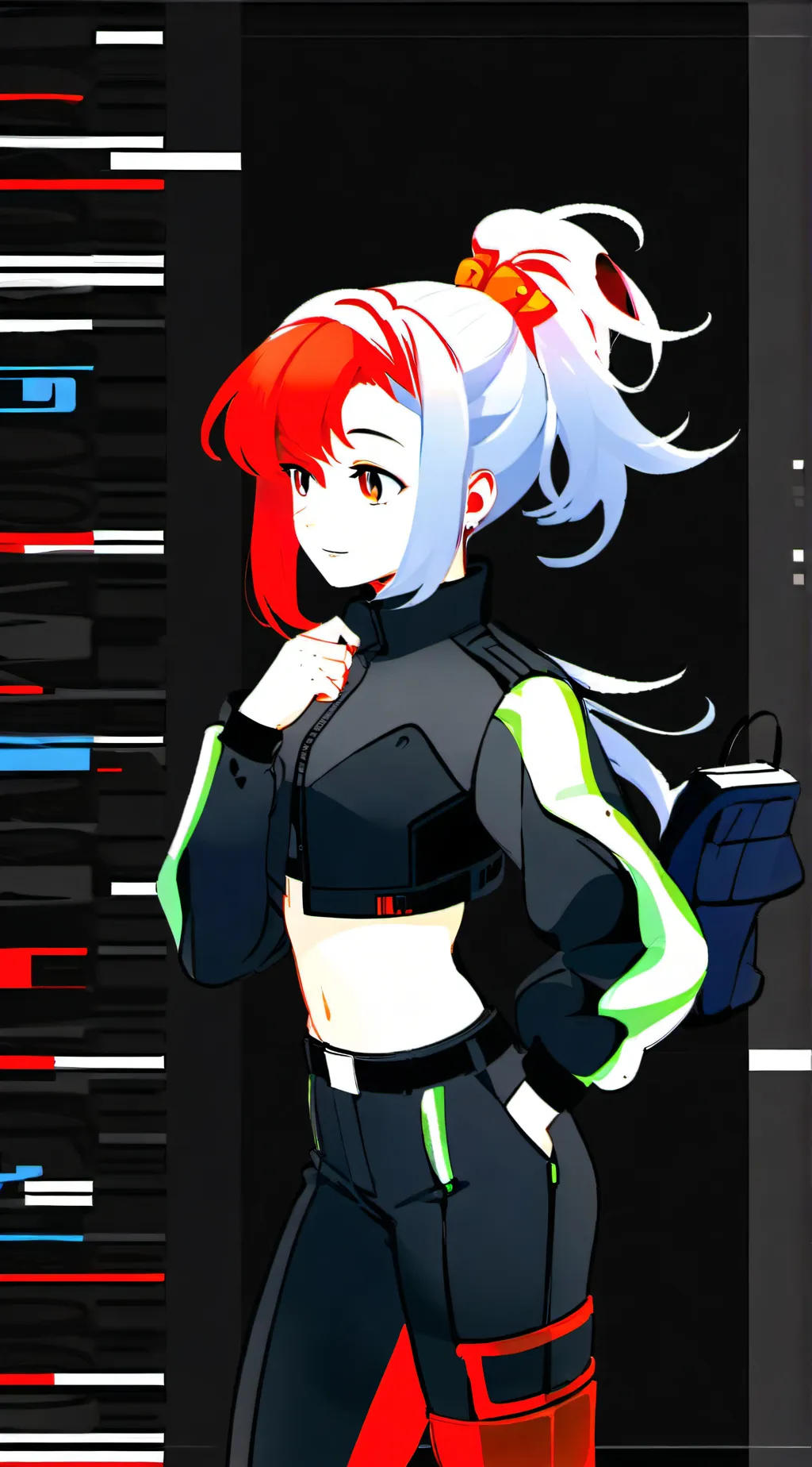 ai character: X-340 background