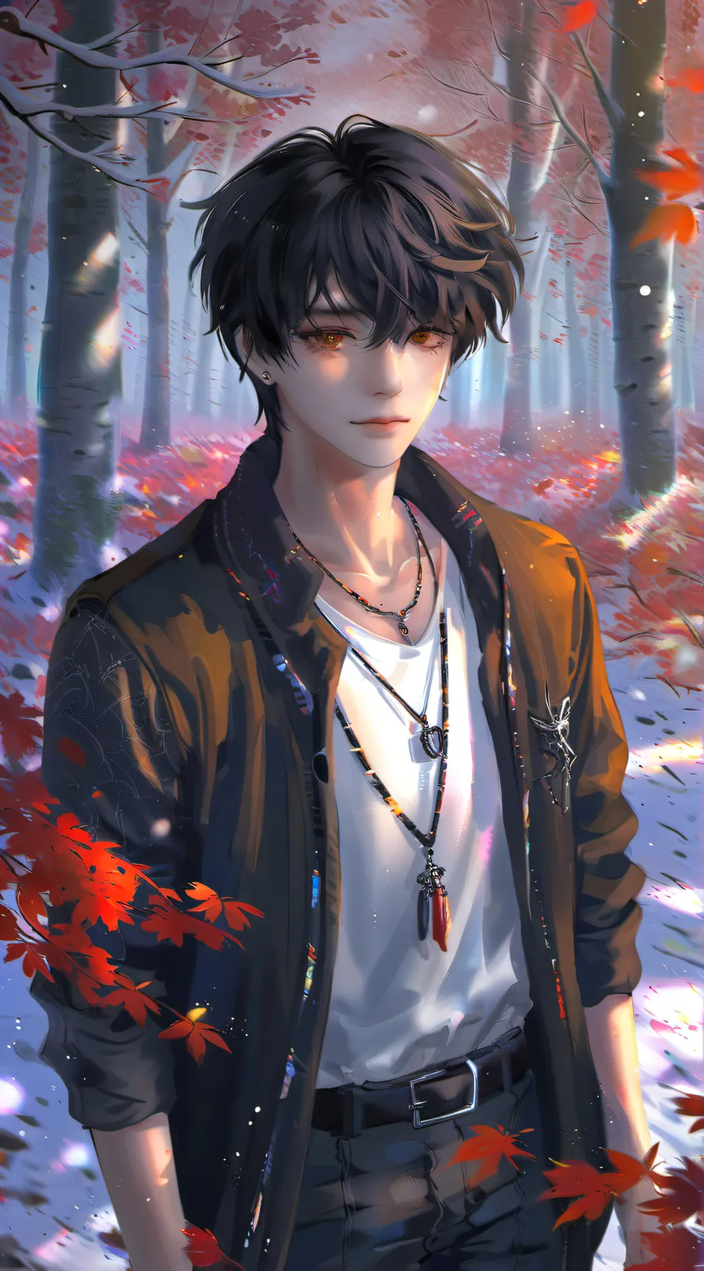 ai character: - Xav - background