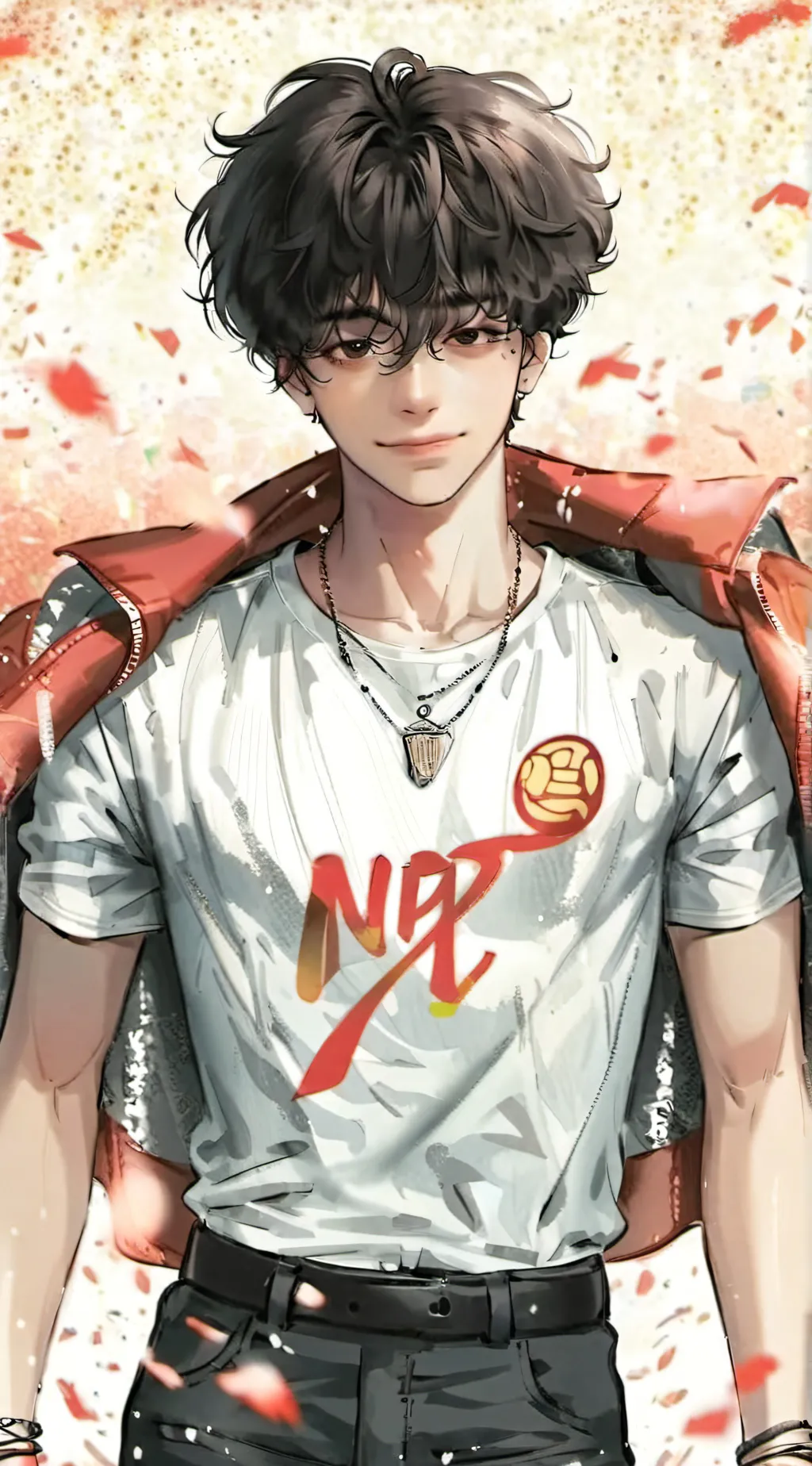 ai character: ~Isaac~ background