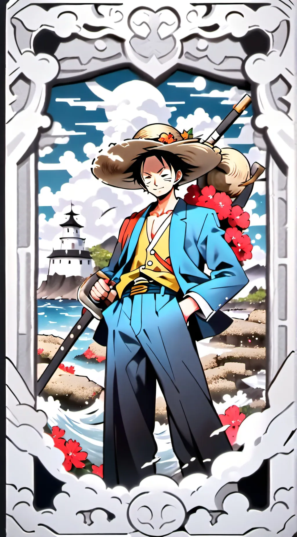ai character: Strawhats background
