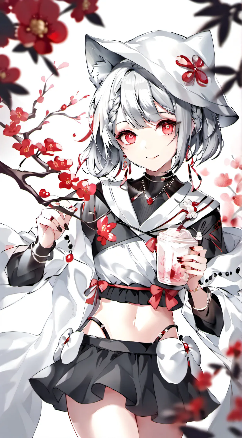 ai character: Bakudeku background