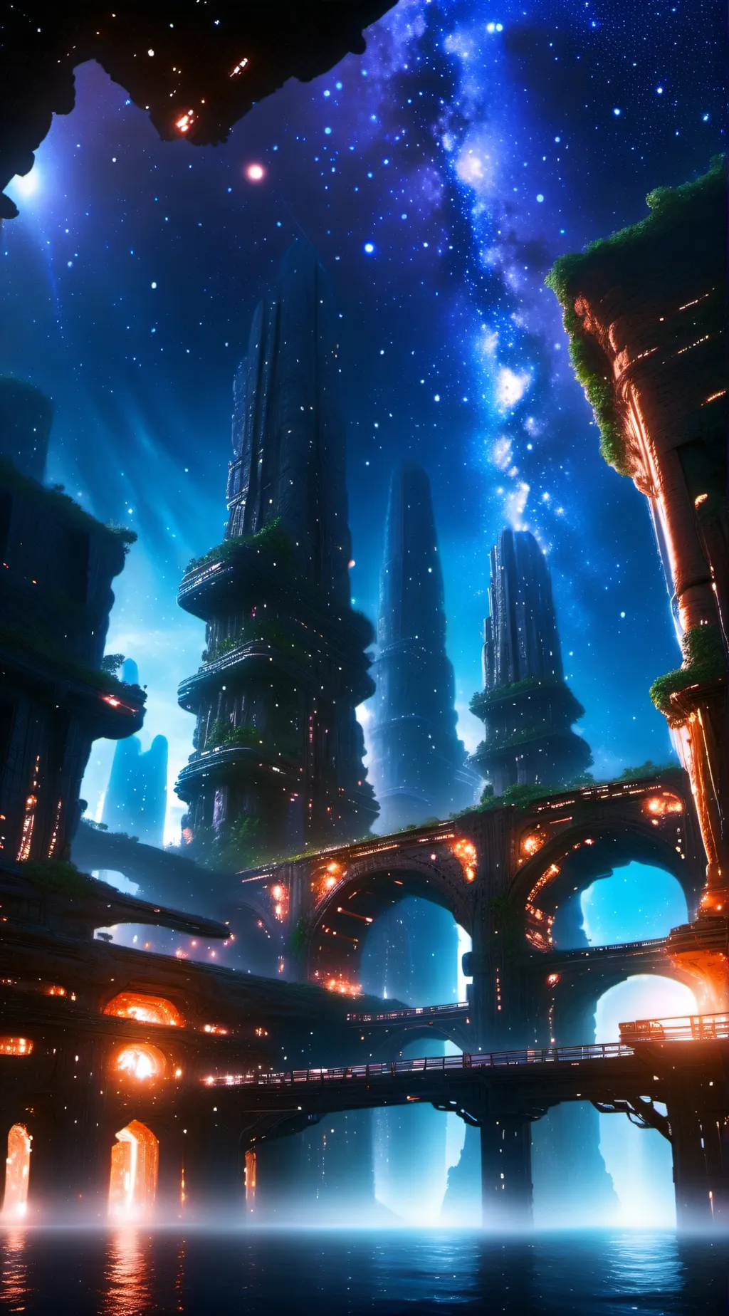 ai character: alphaverse  background