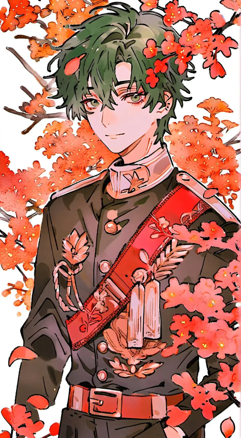 ai character: deku/izuku midorya background