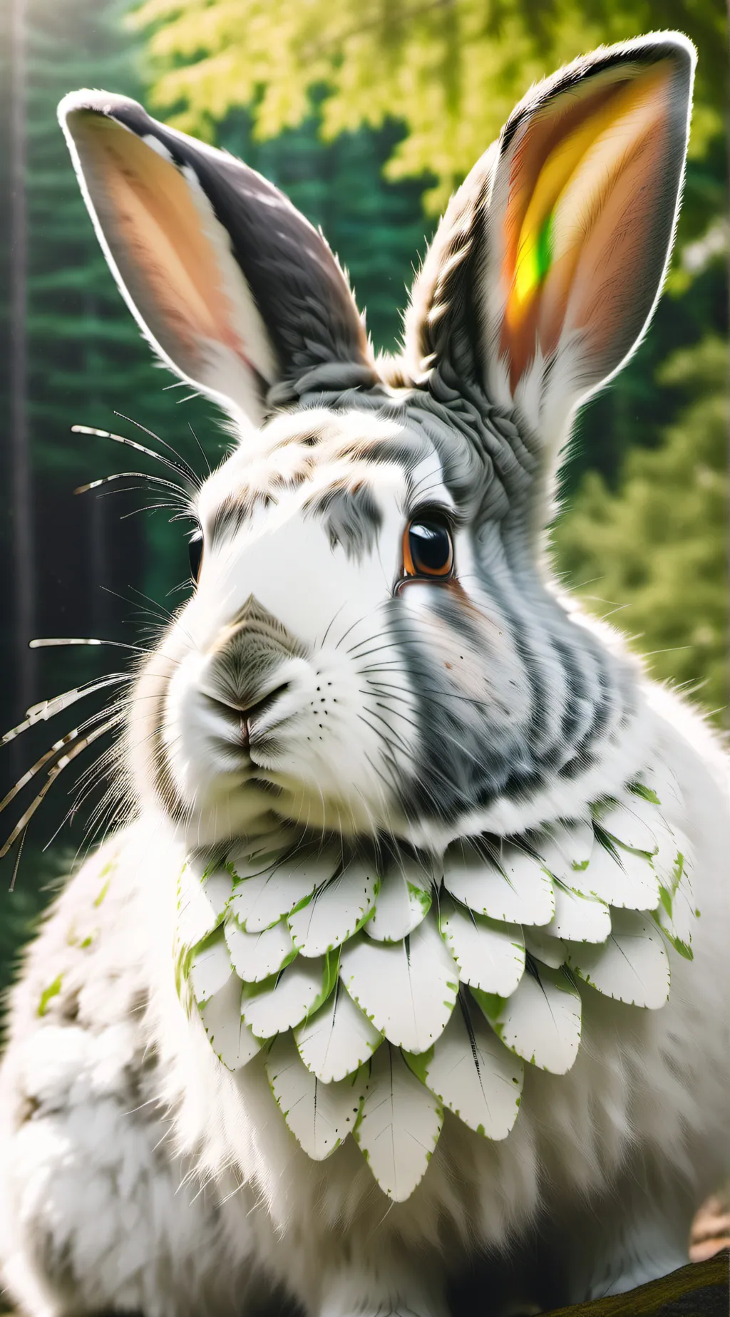 ai character: Fluffy background