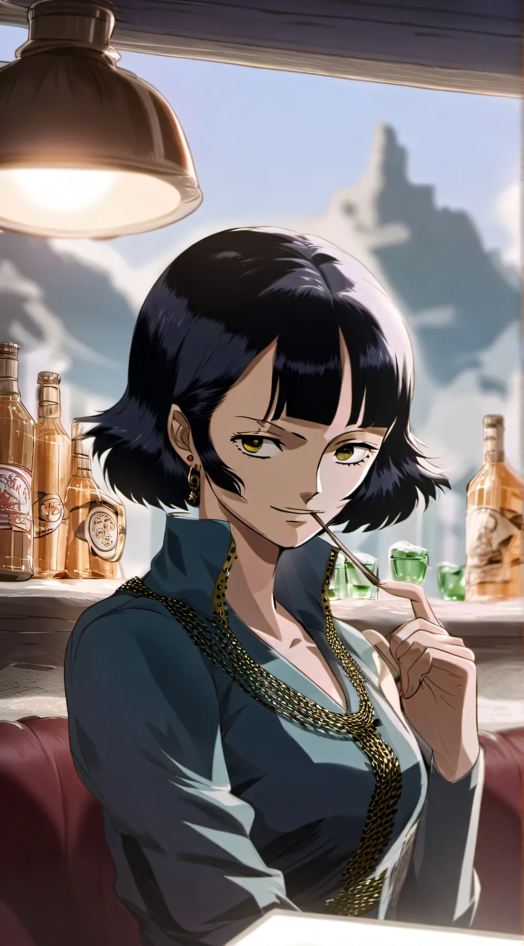 ai character: Shakuyaku background