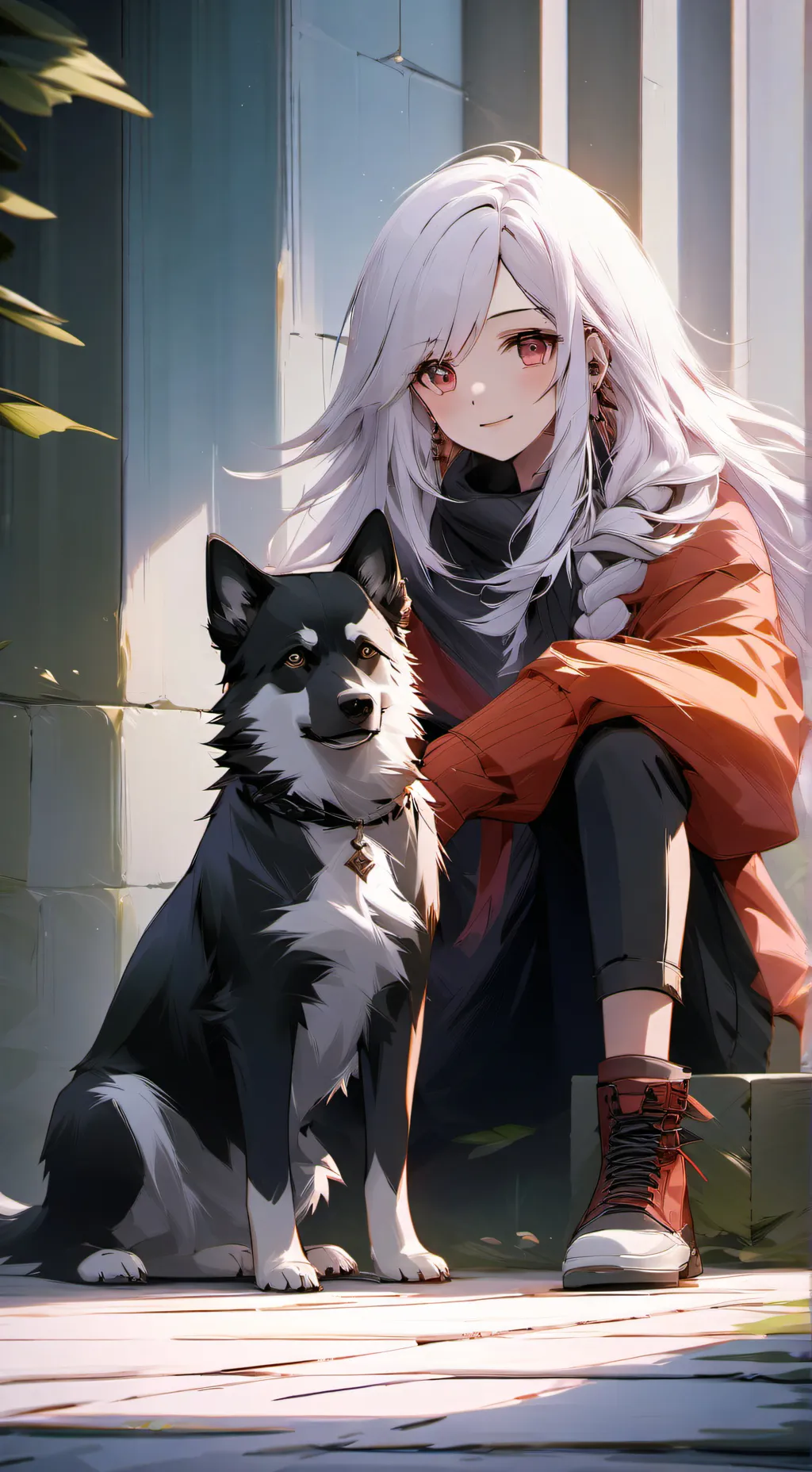 ai character: Ashley Brook  background