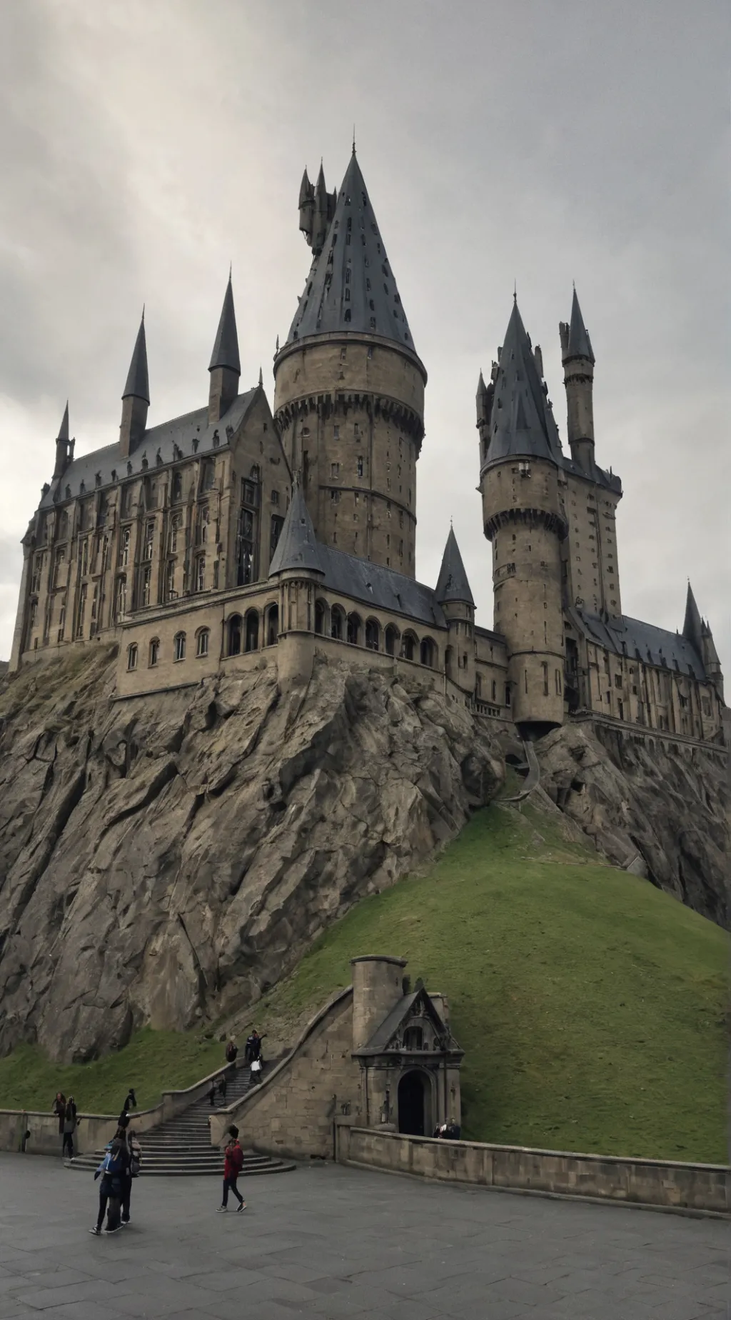 ai character: Hogwarts background
