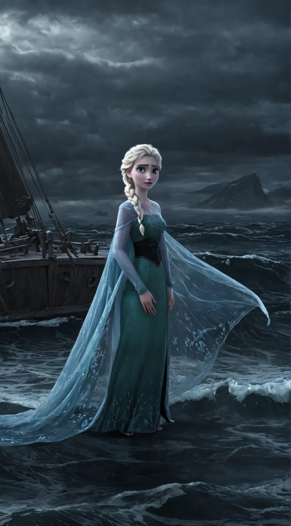 ai character: Elsa background