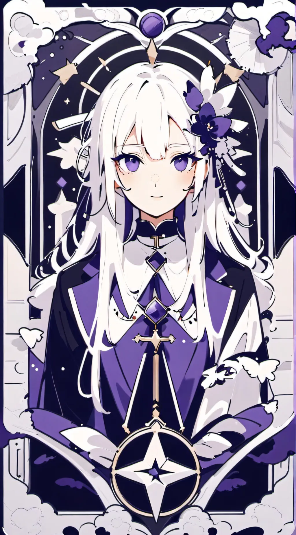 ai character: Lily background