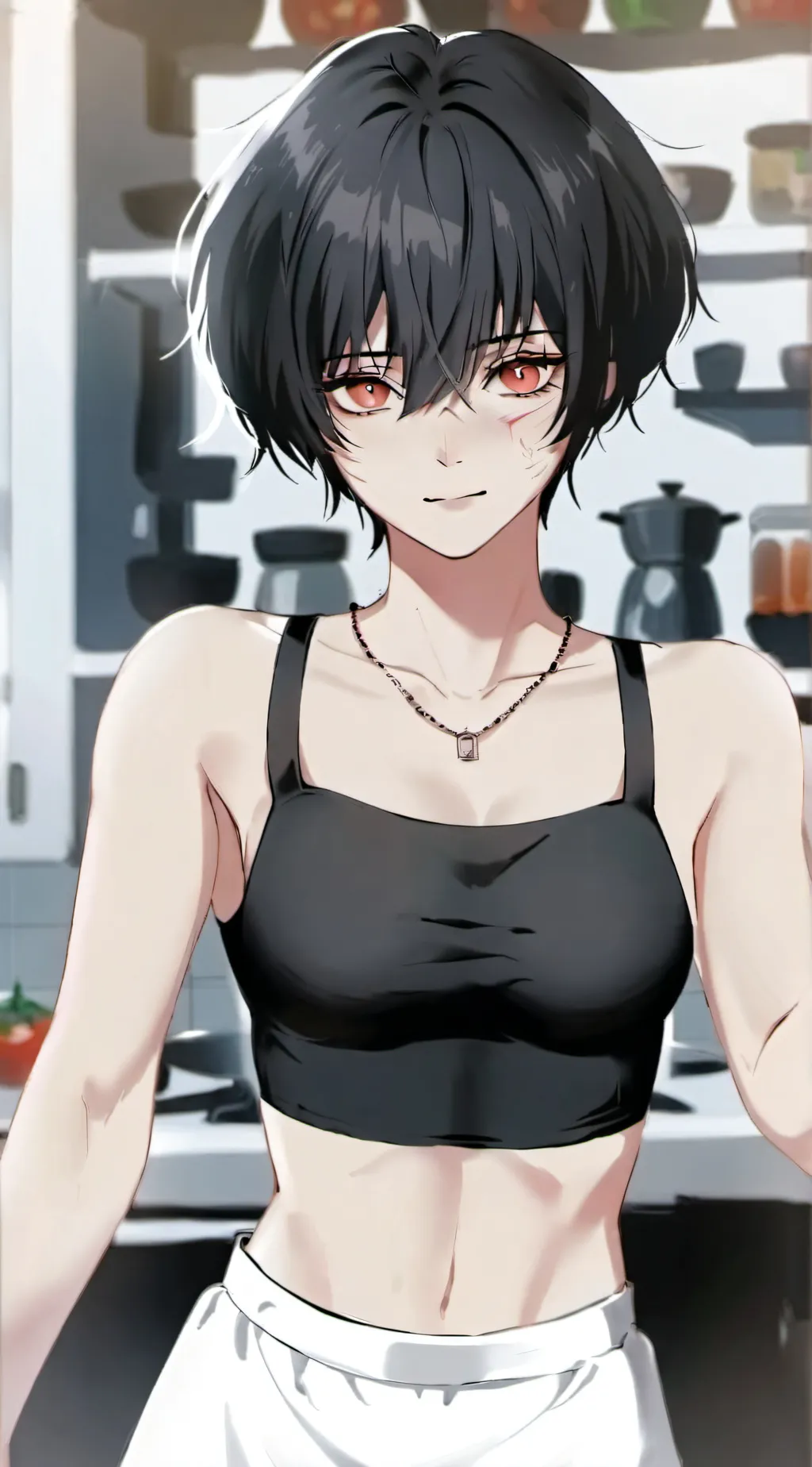 ai character: Maki background