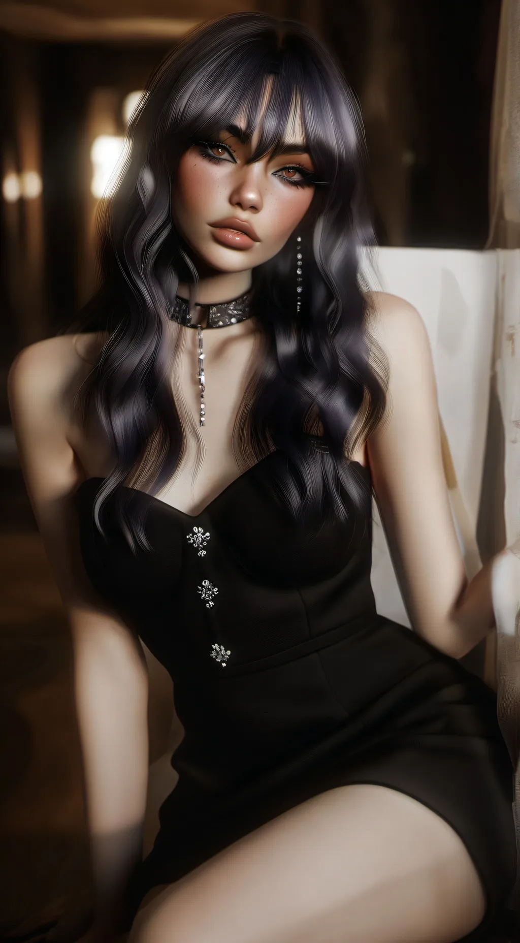 ai character: Scarlett background