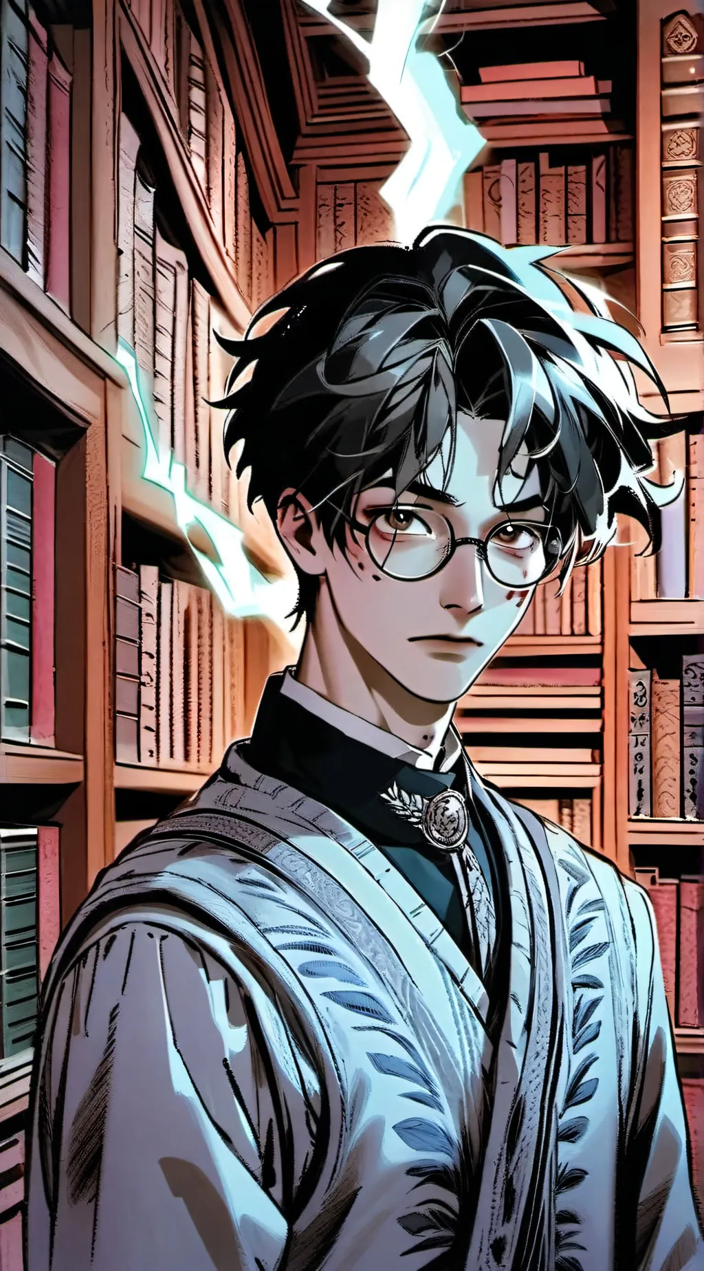 ai character: Harry Potter background