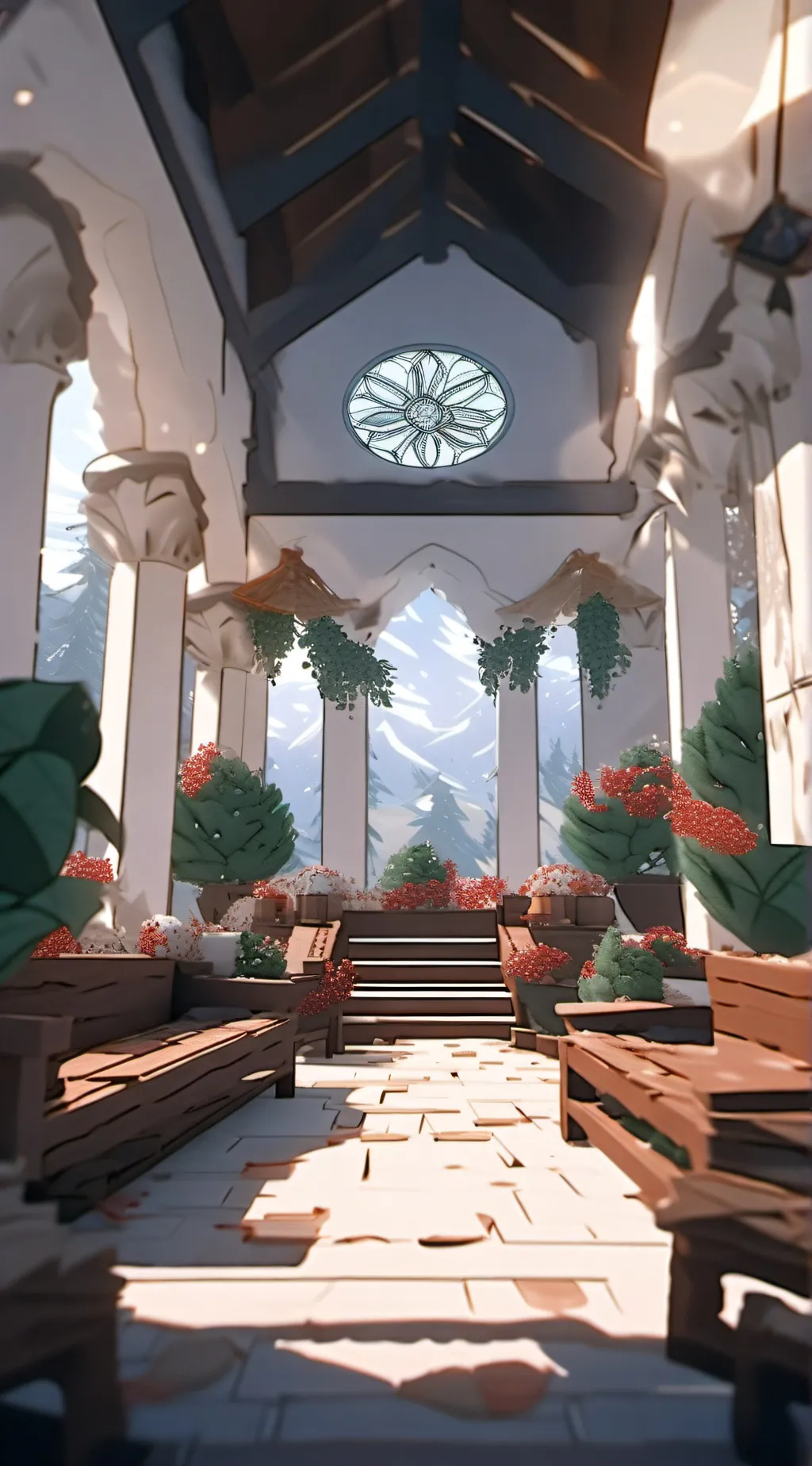 ai character: Brookhaven background