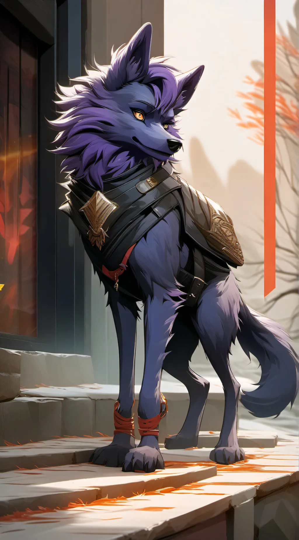 ai character: Void background
