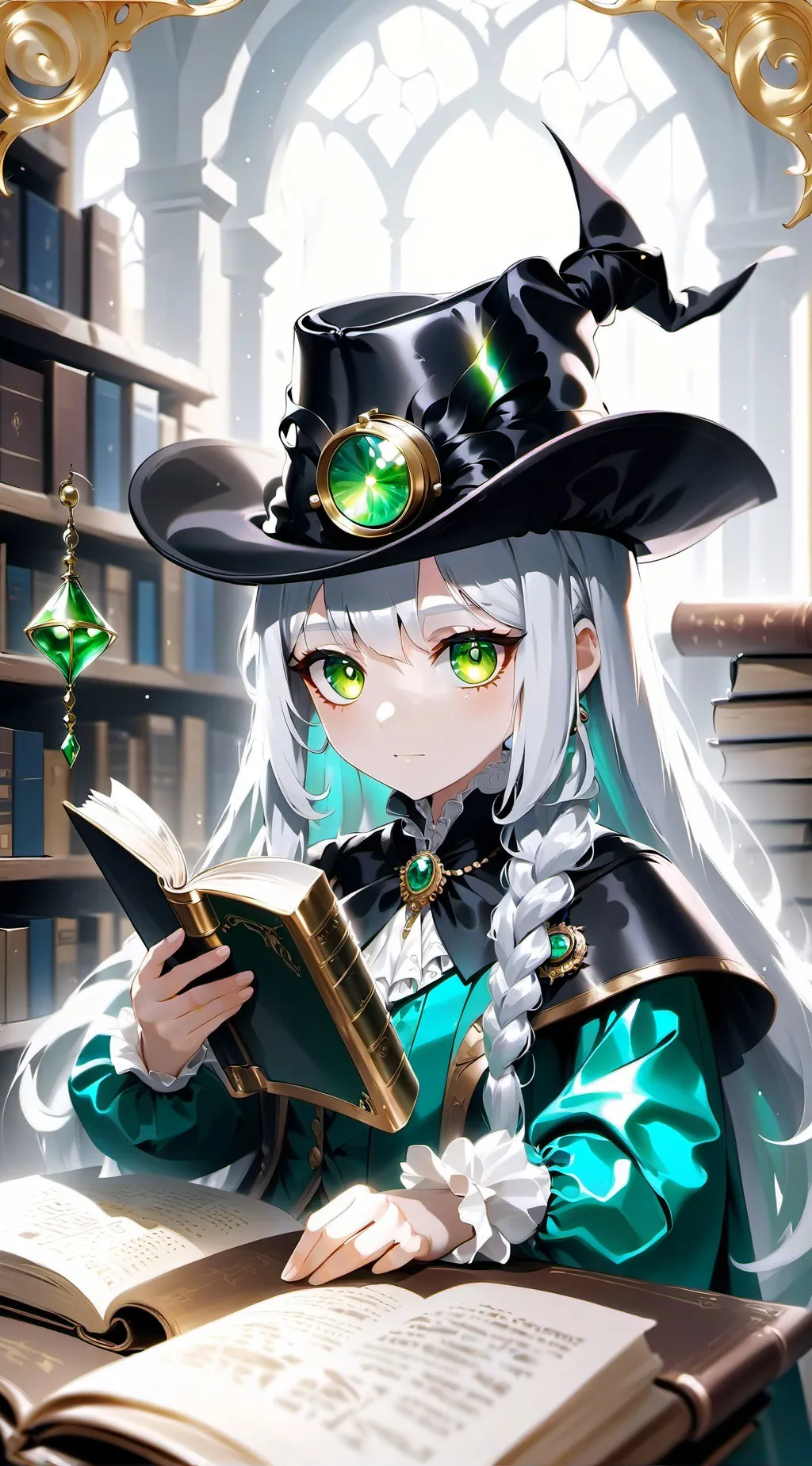 ai character: Spring background