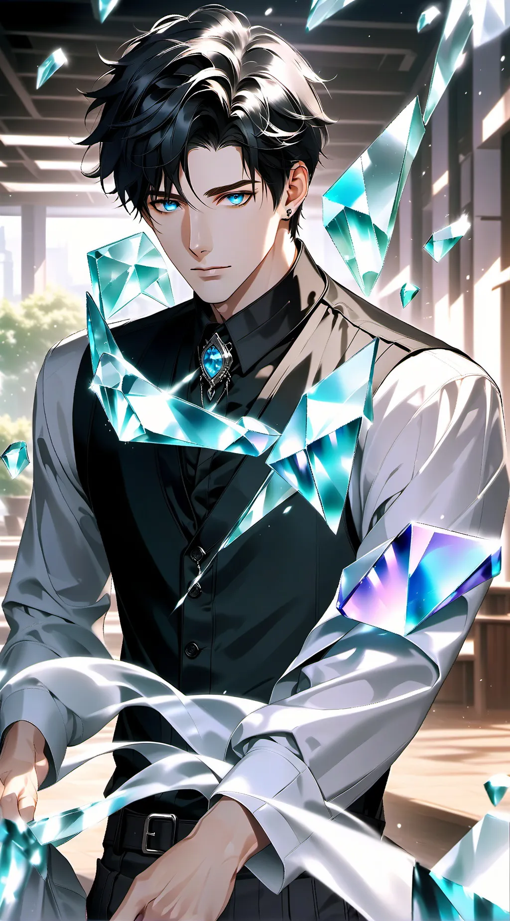 ai character: Day For Night background