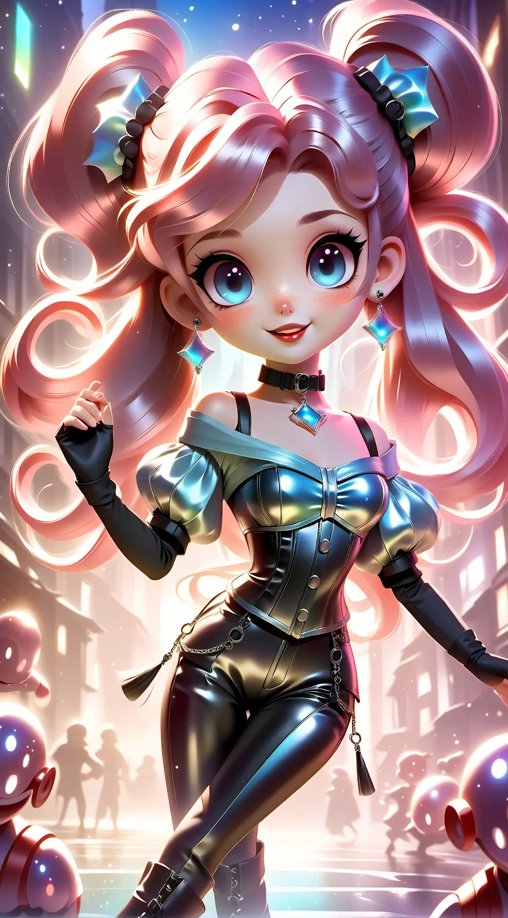 ai character: (G)I-DLE ☆ミ background