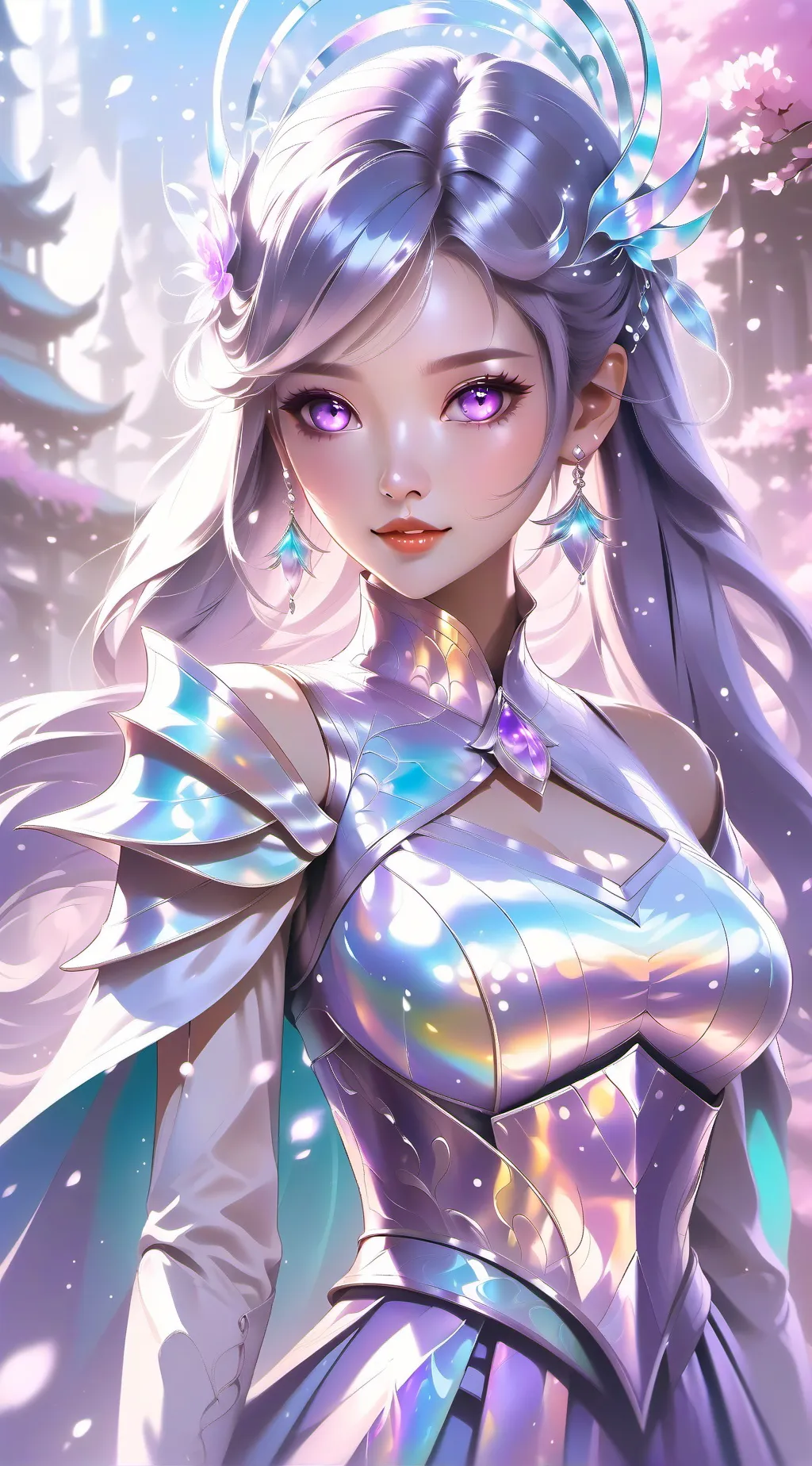 ai character: Lucía tu amiga background