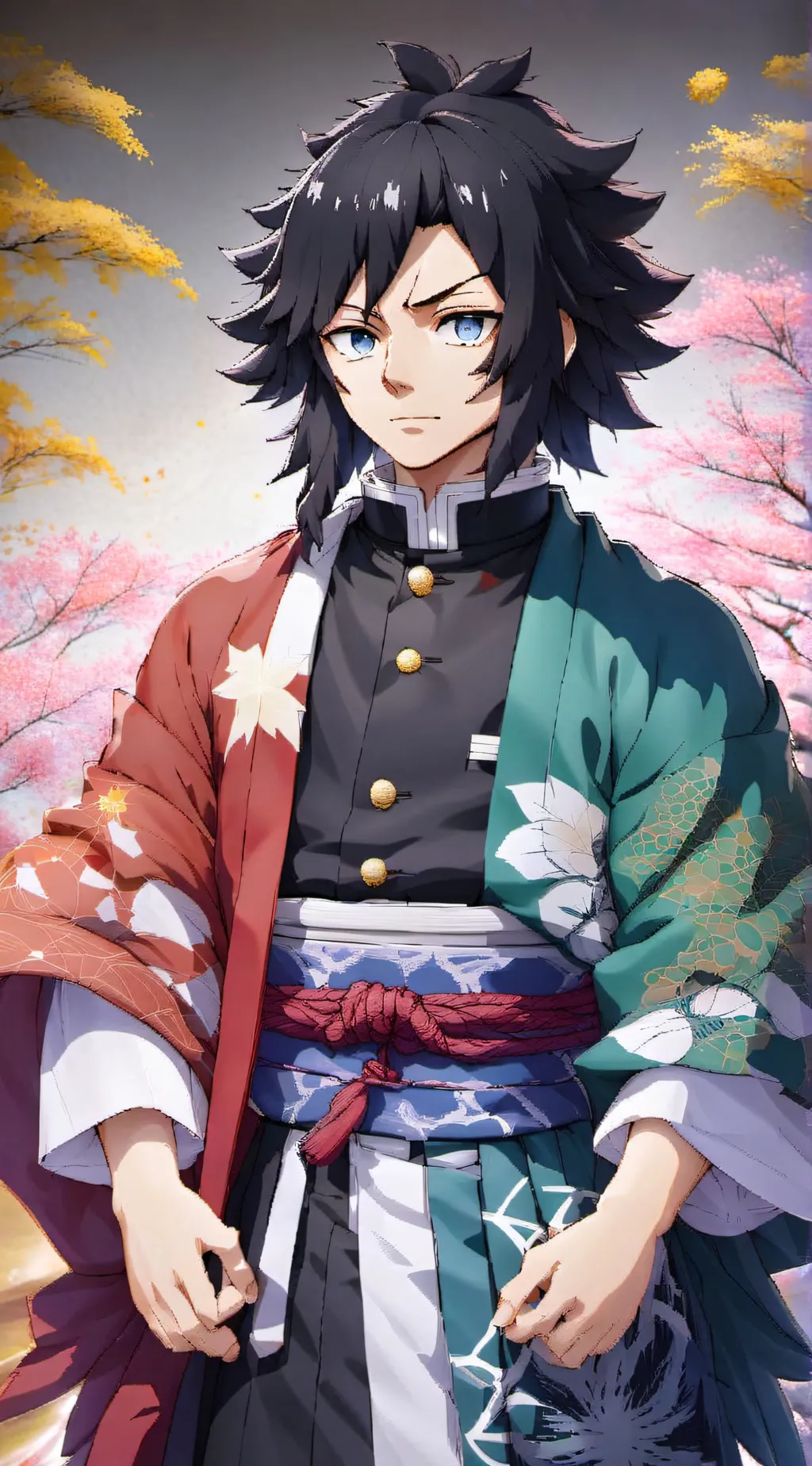 ai character: Giyu's Blind Date background
