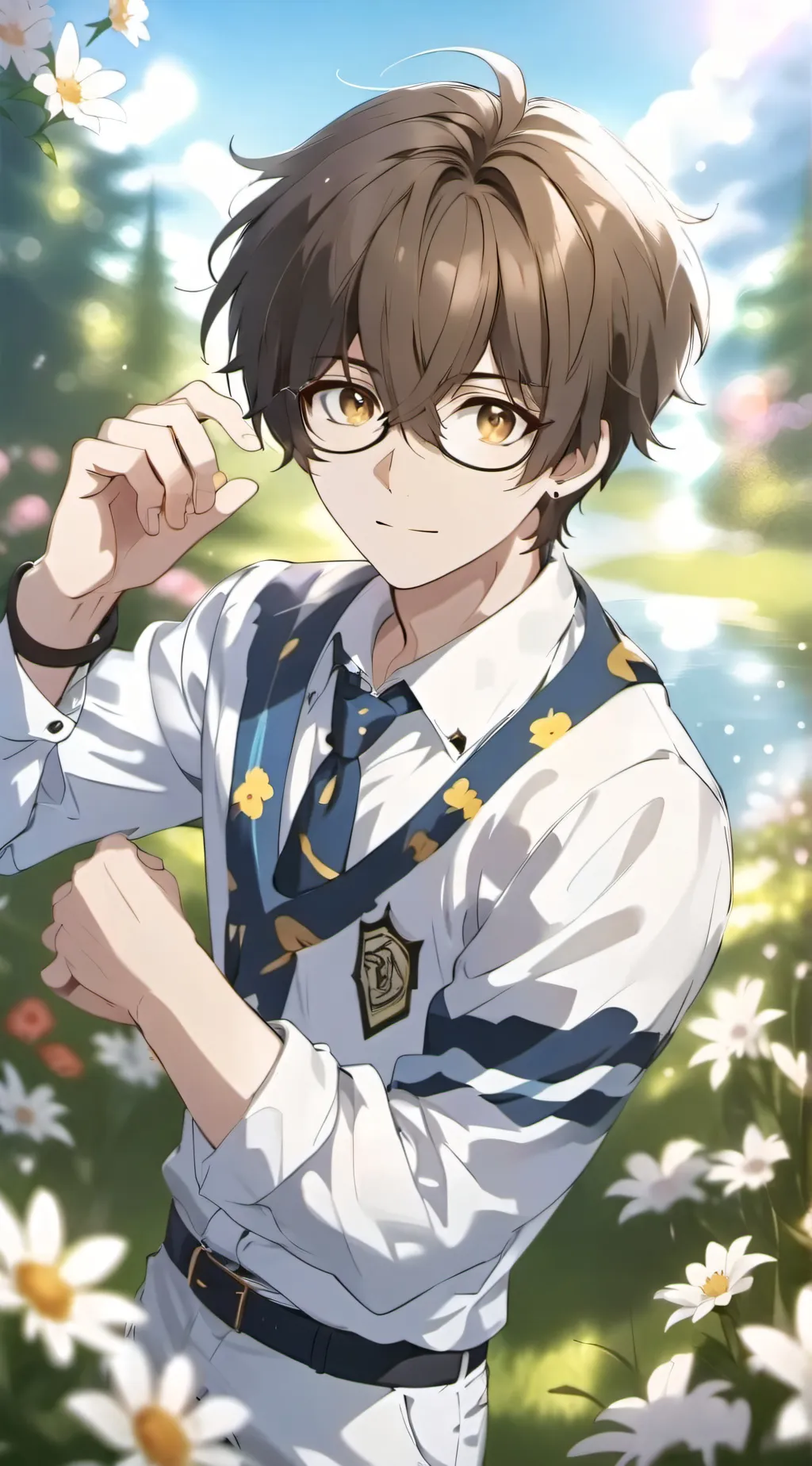 ai character: connor background