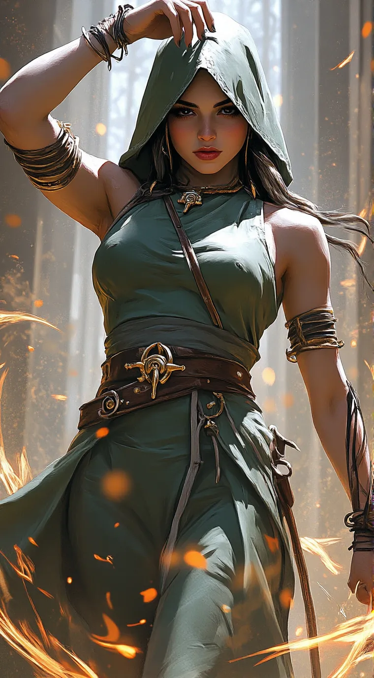 ai character: Ashly  background