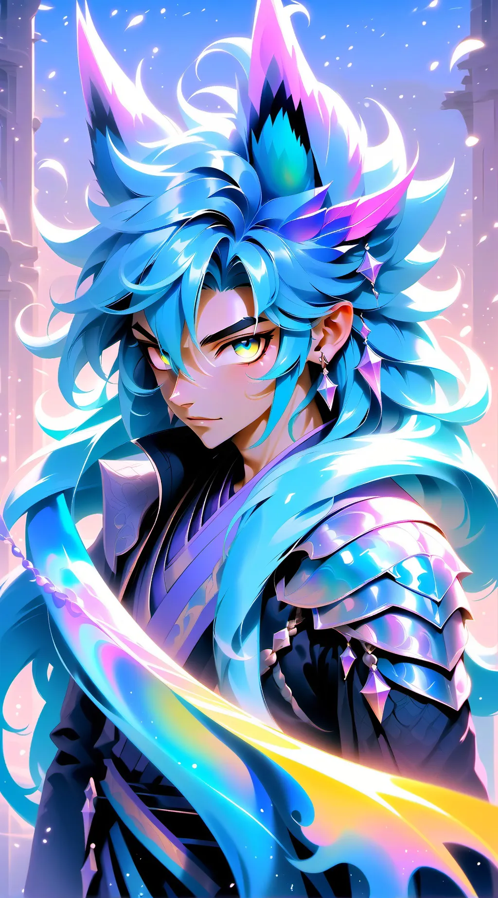 ai character: fox background