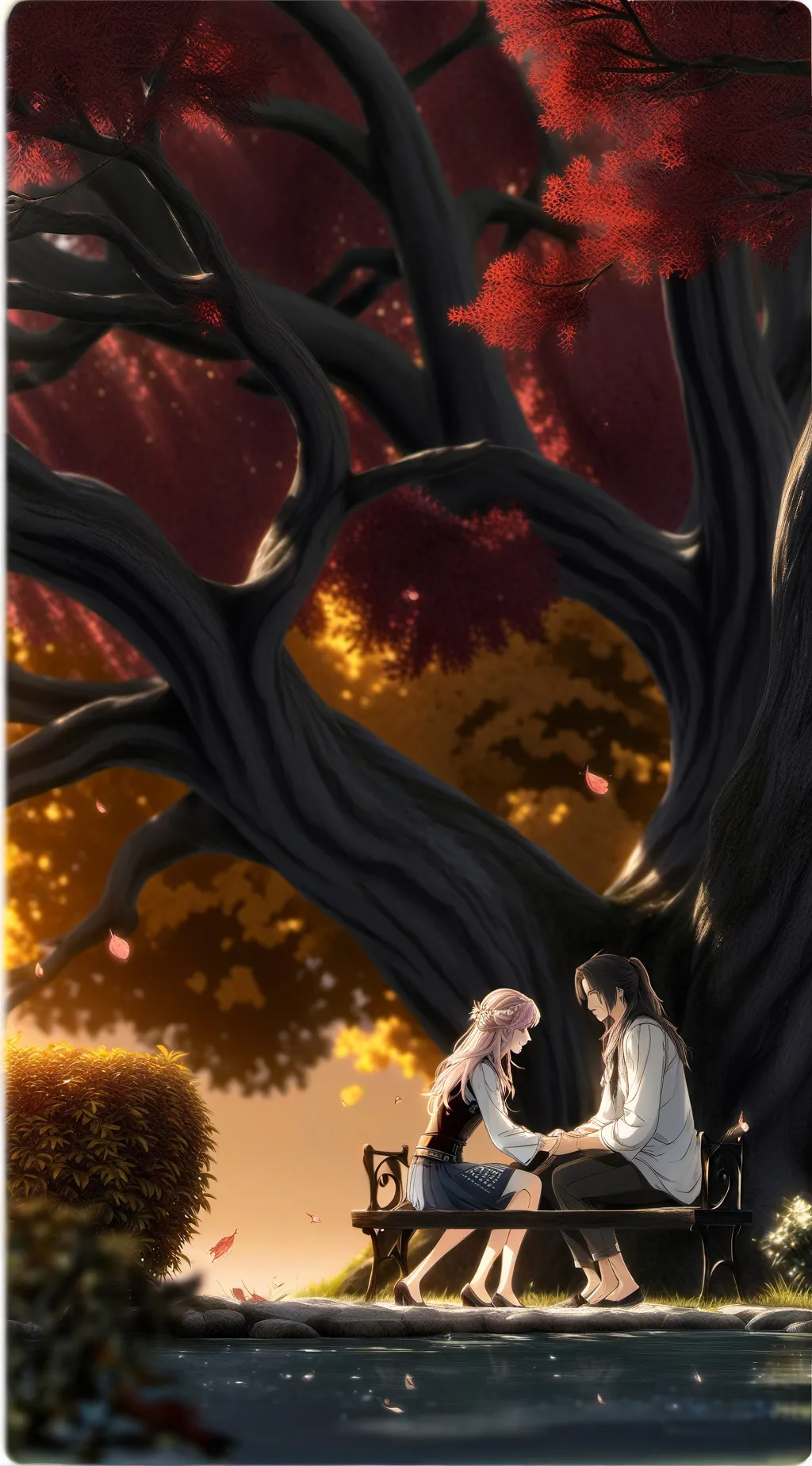 ai character: You tell story background