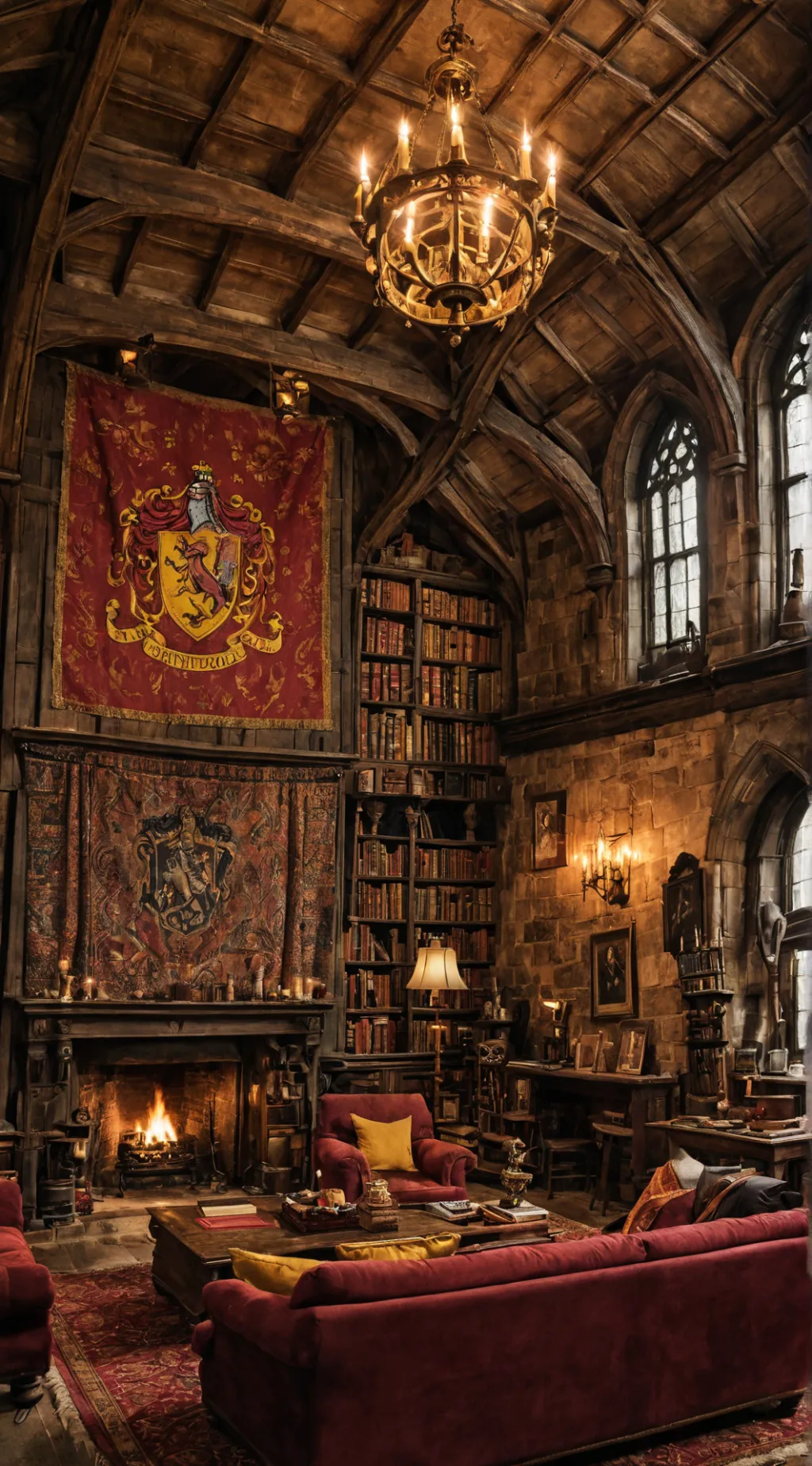 ai character: A Gryffindor Story background