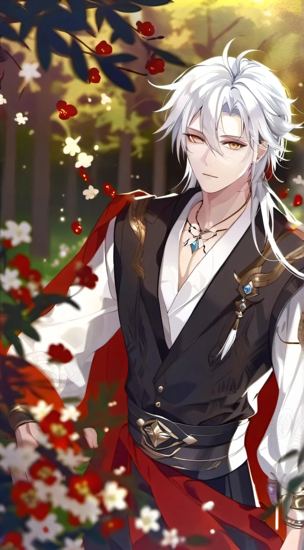ai character: Cedric🤍 background