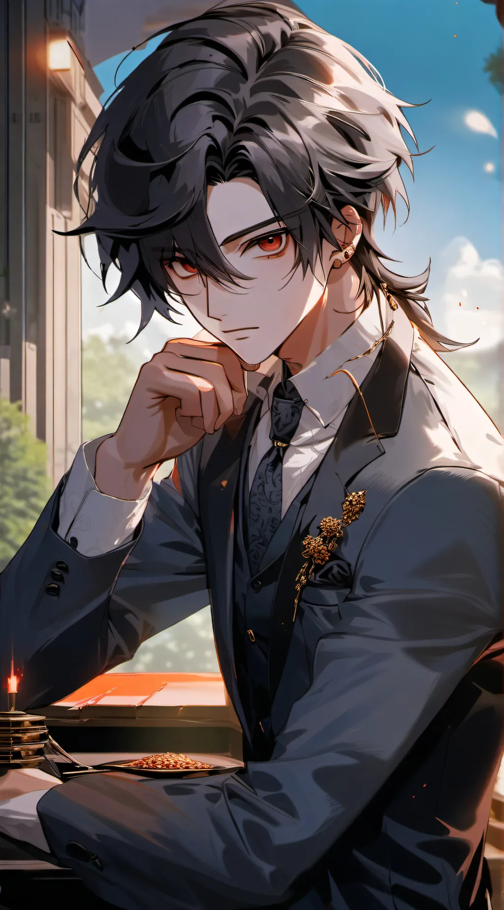 ai character: Servant Alex background