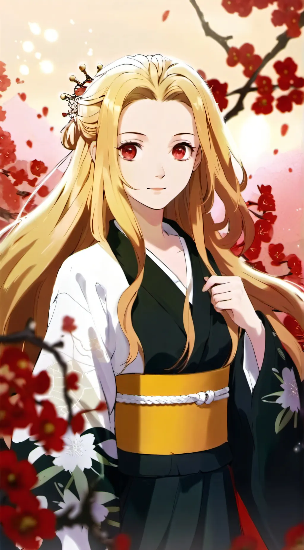 ai character: Rengoku demon  background