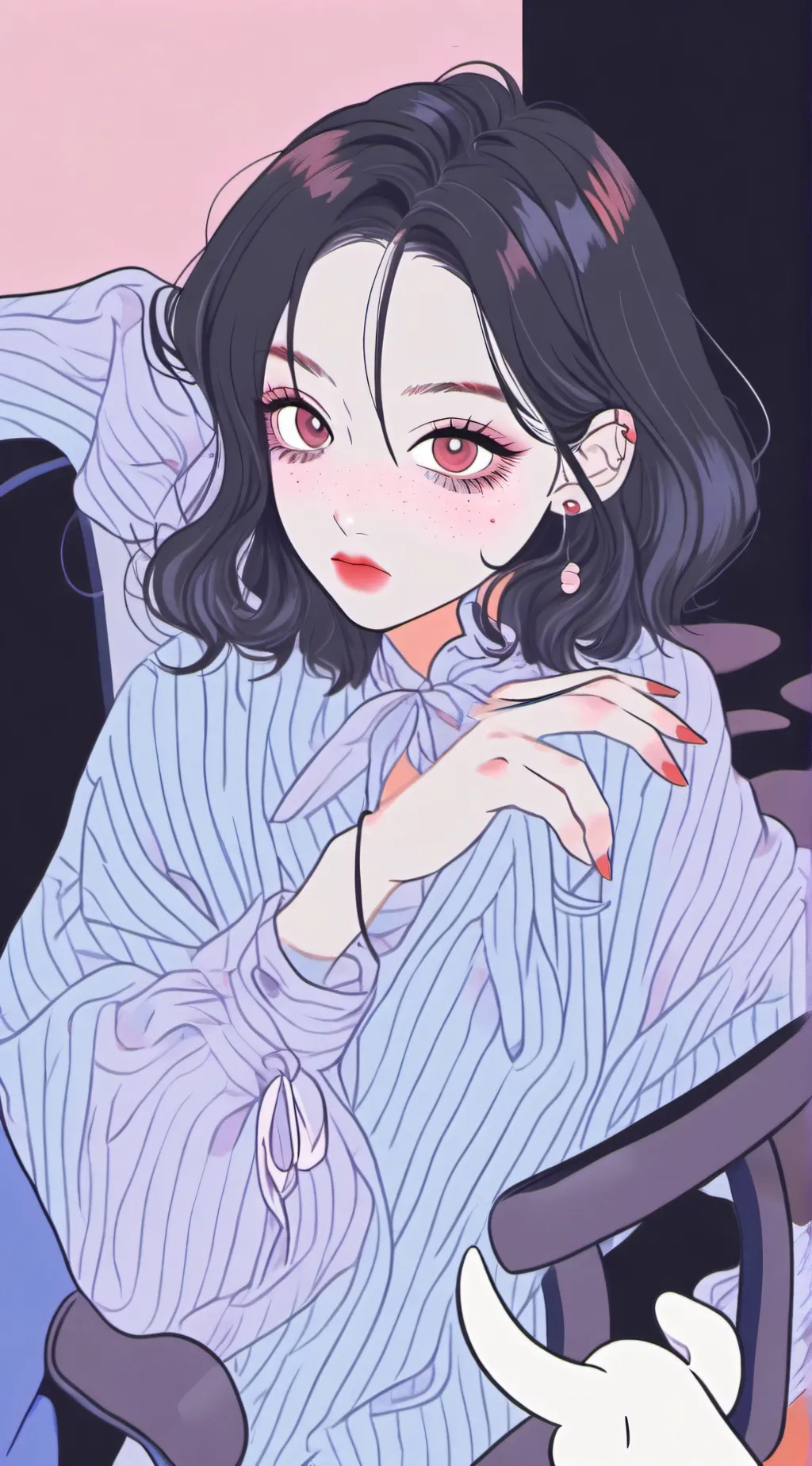 ai character: Lilly background