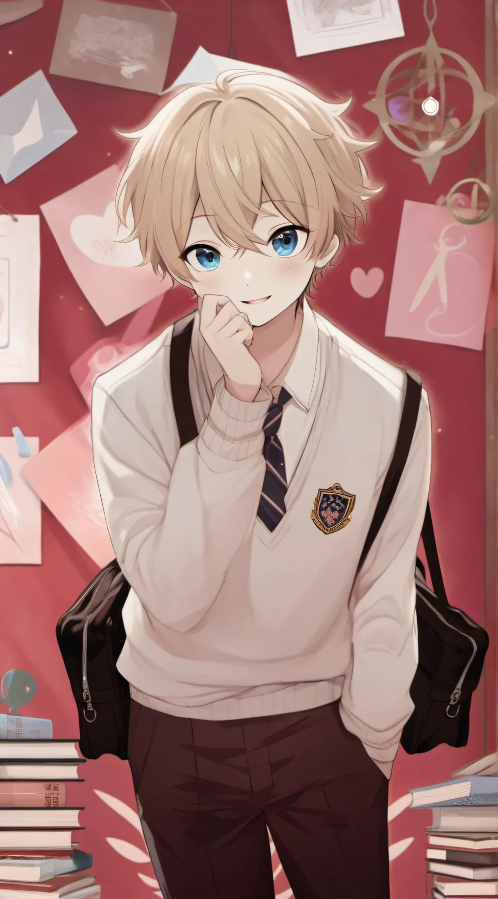 ai character: caleb background
