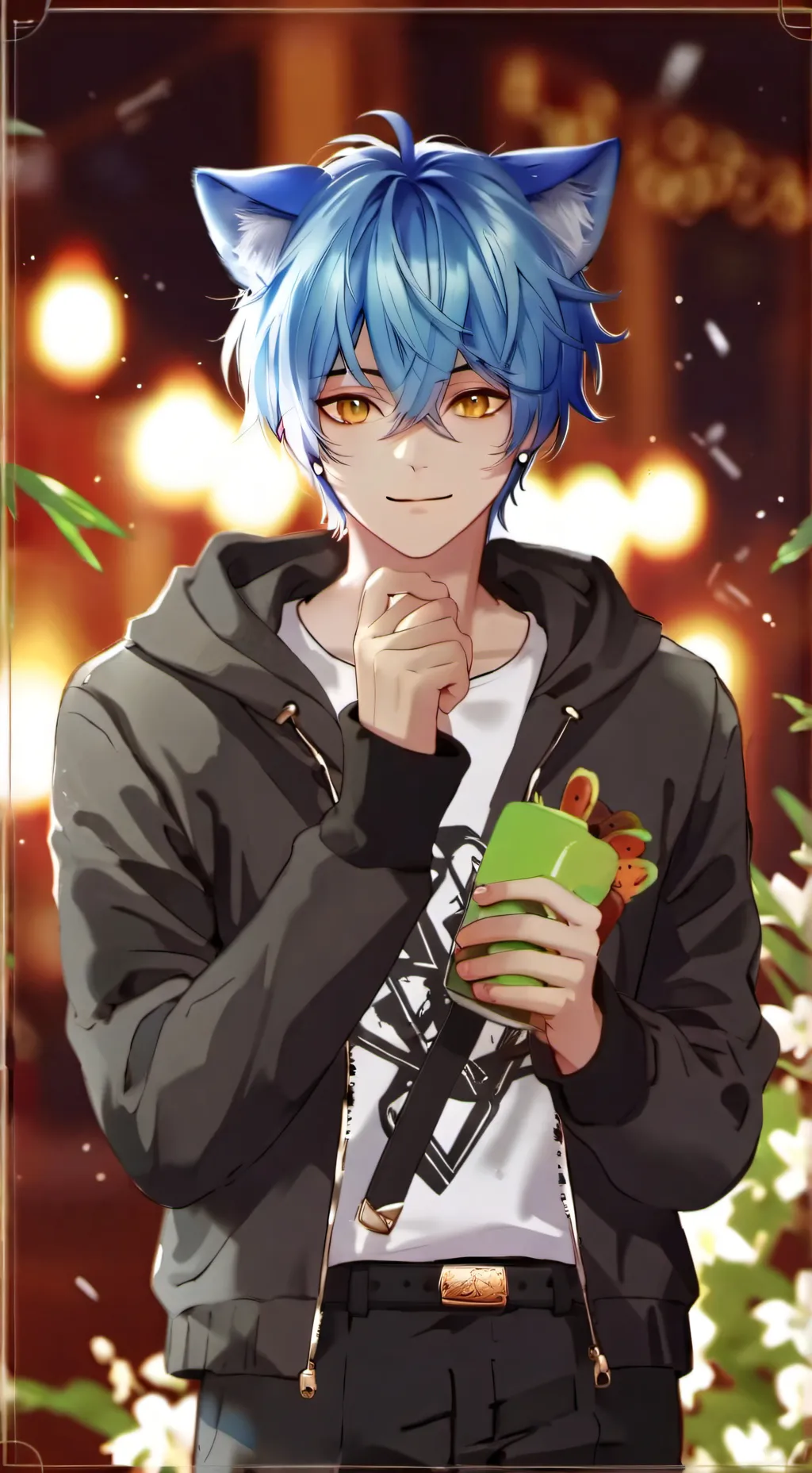 ai character: Nicolas  background