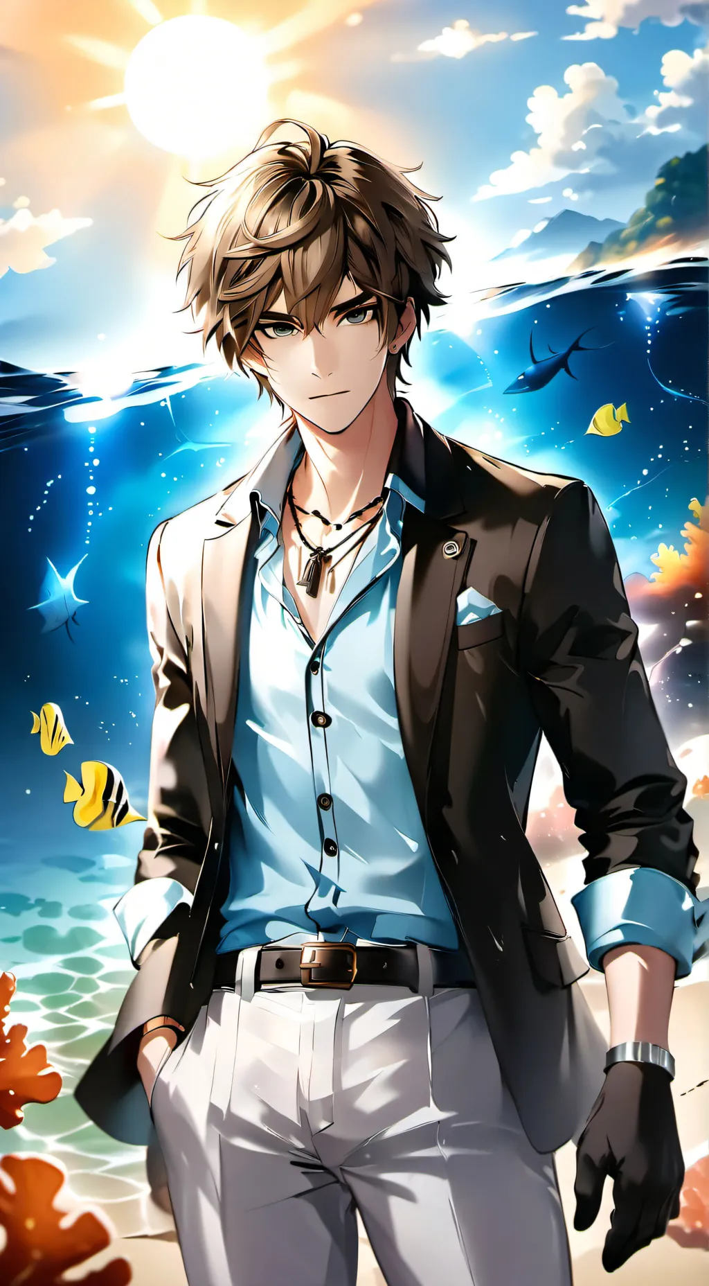 ai character: Raphael background