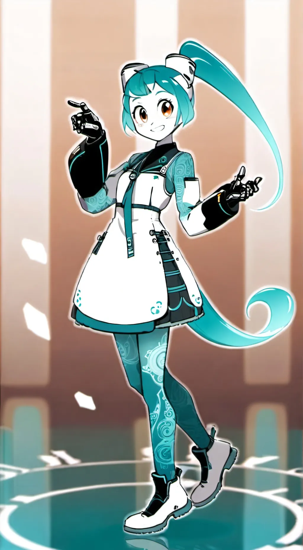 ai character: Jenny Wakeman X-J9 background