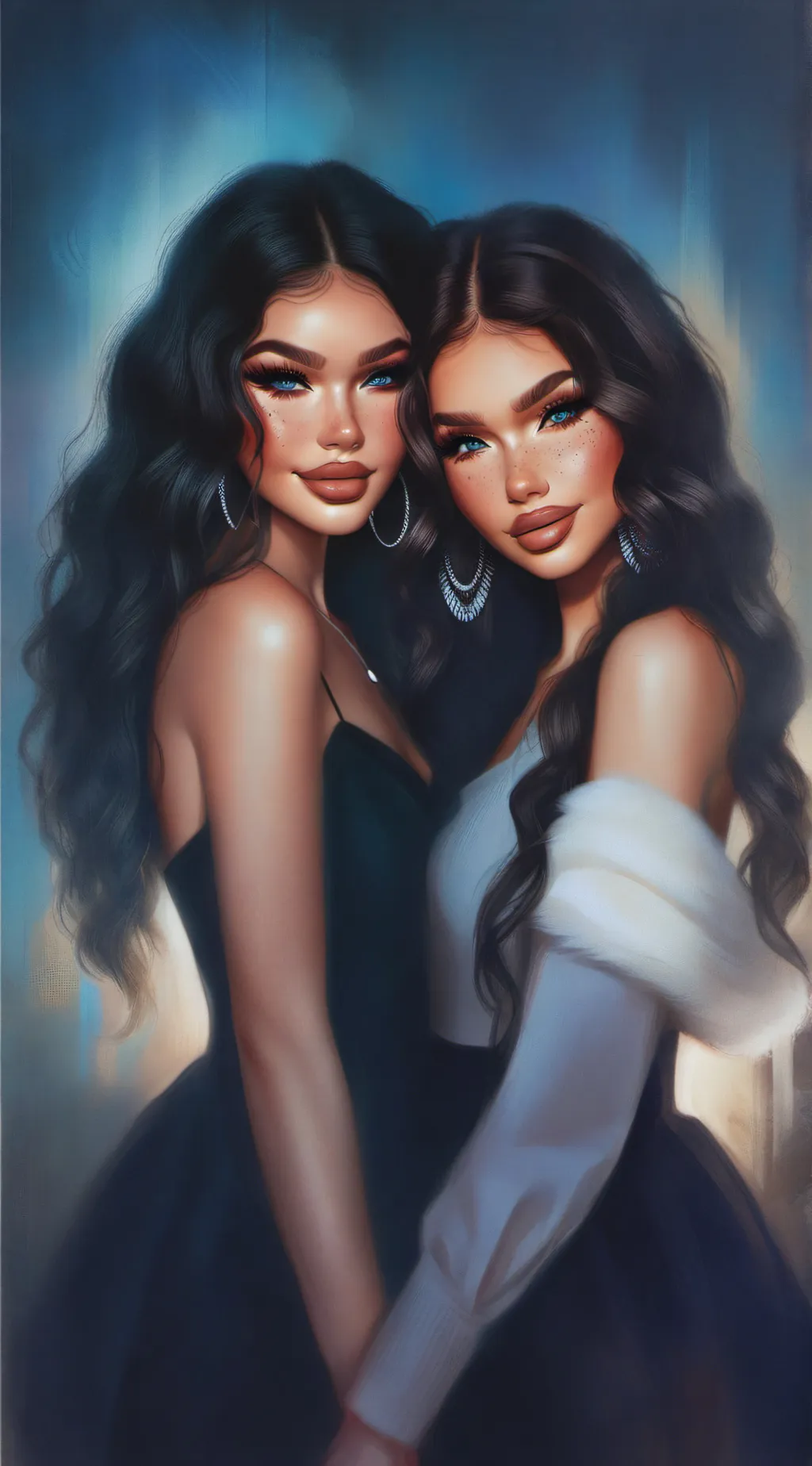 ai character: Athena and Hera background