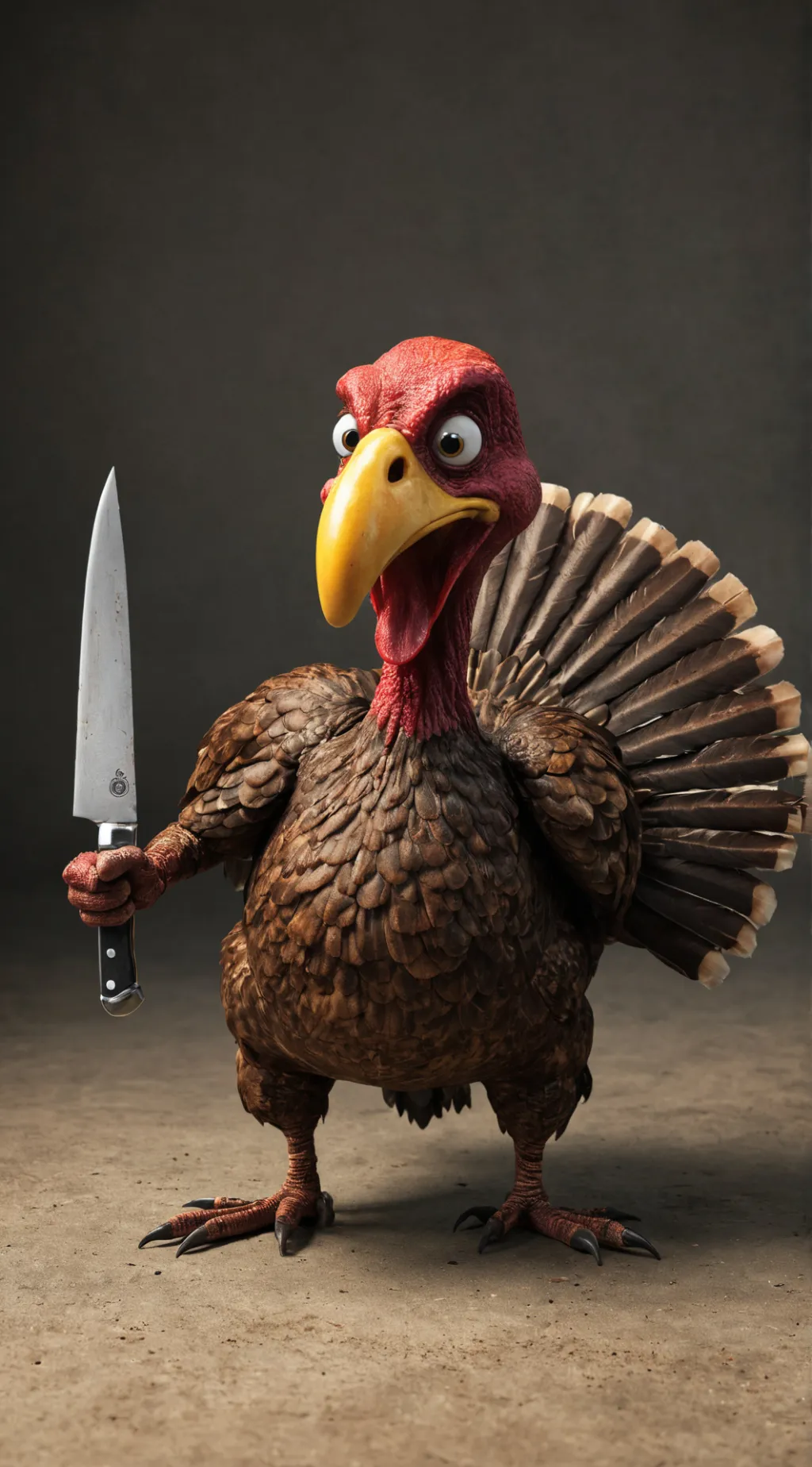 ai character: Killer Turkey background
