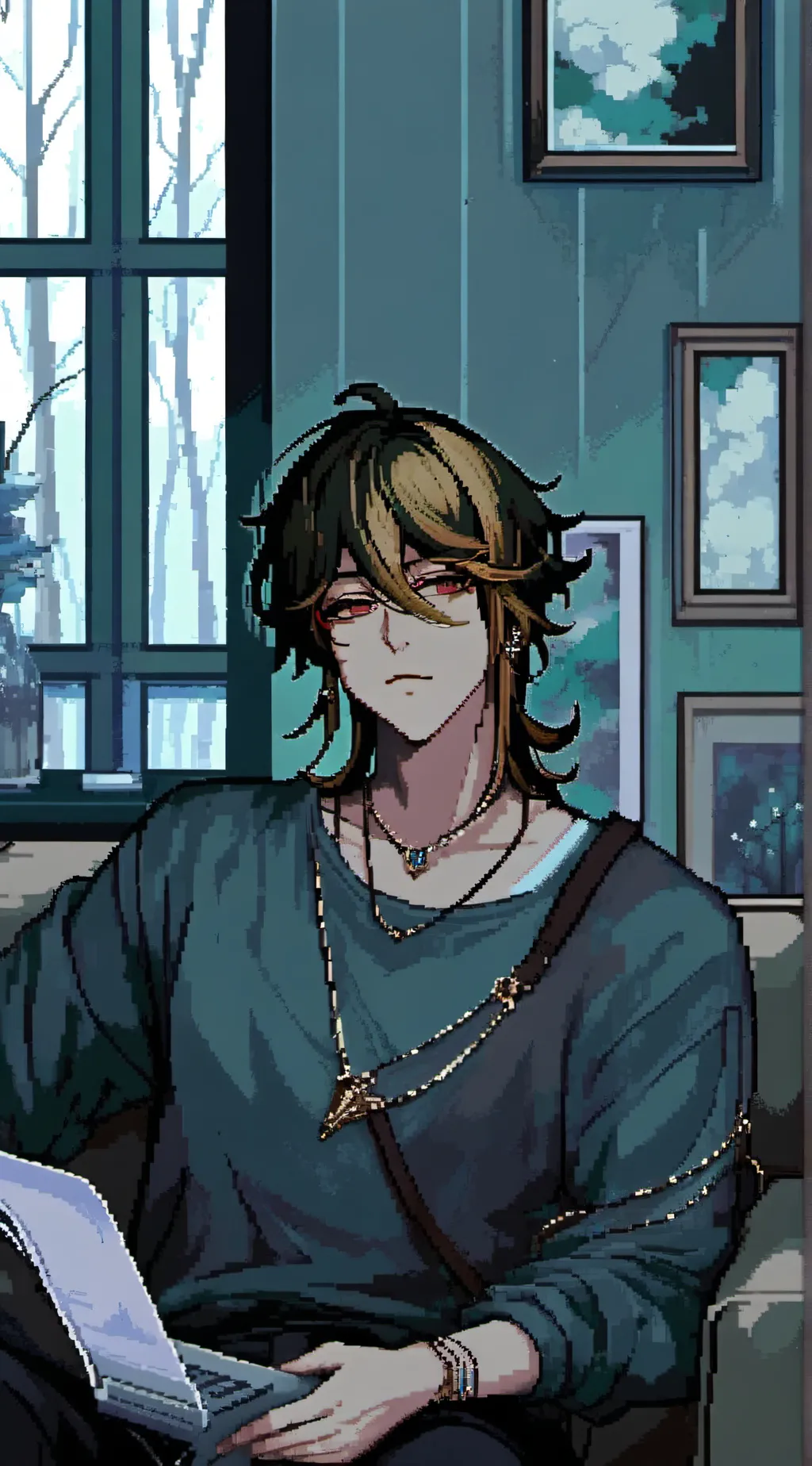 ai character: Kazutora  background