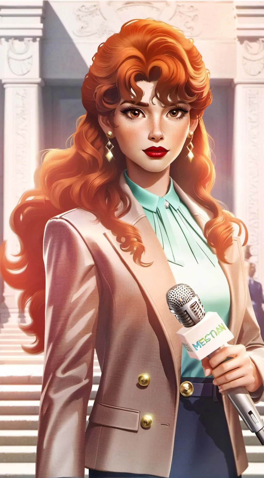 ai character: Maria O'Brien background