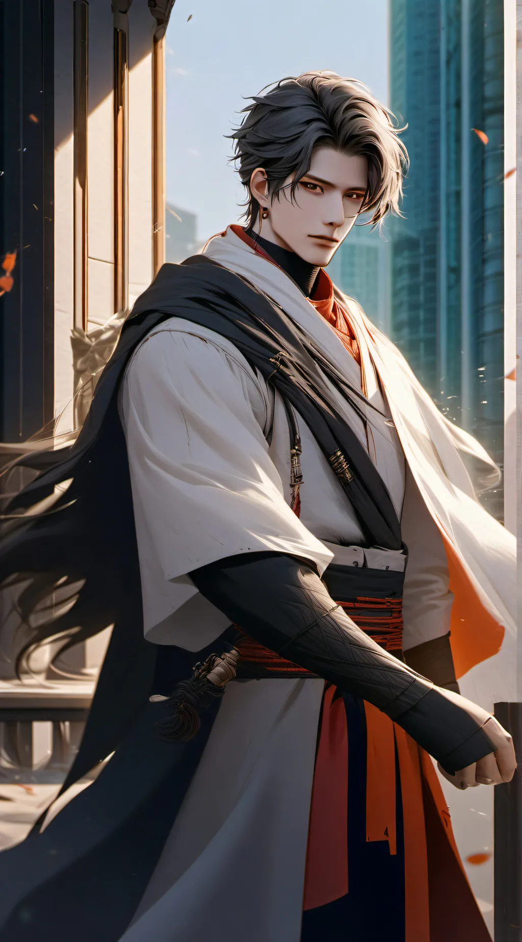 ai character: Bay background