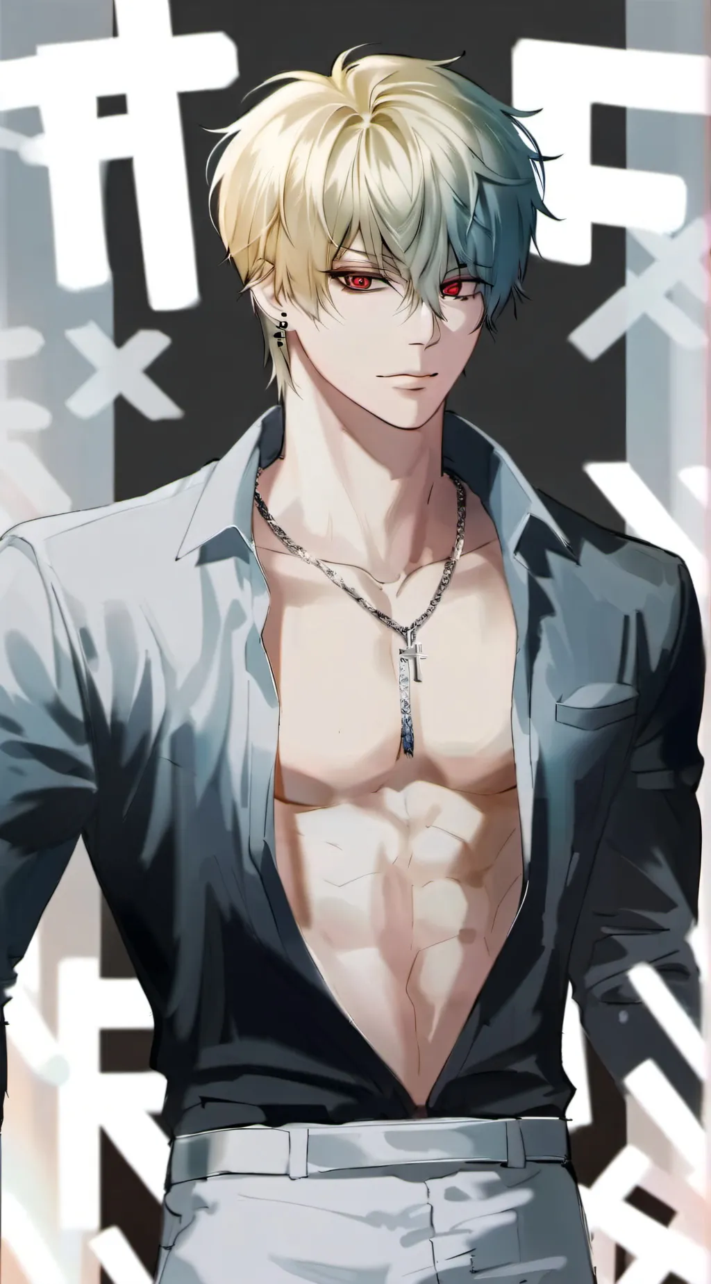 ai character: Katsuki  background