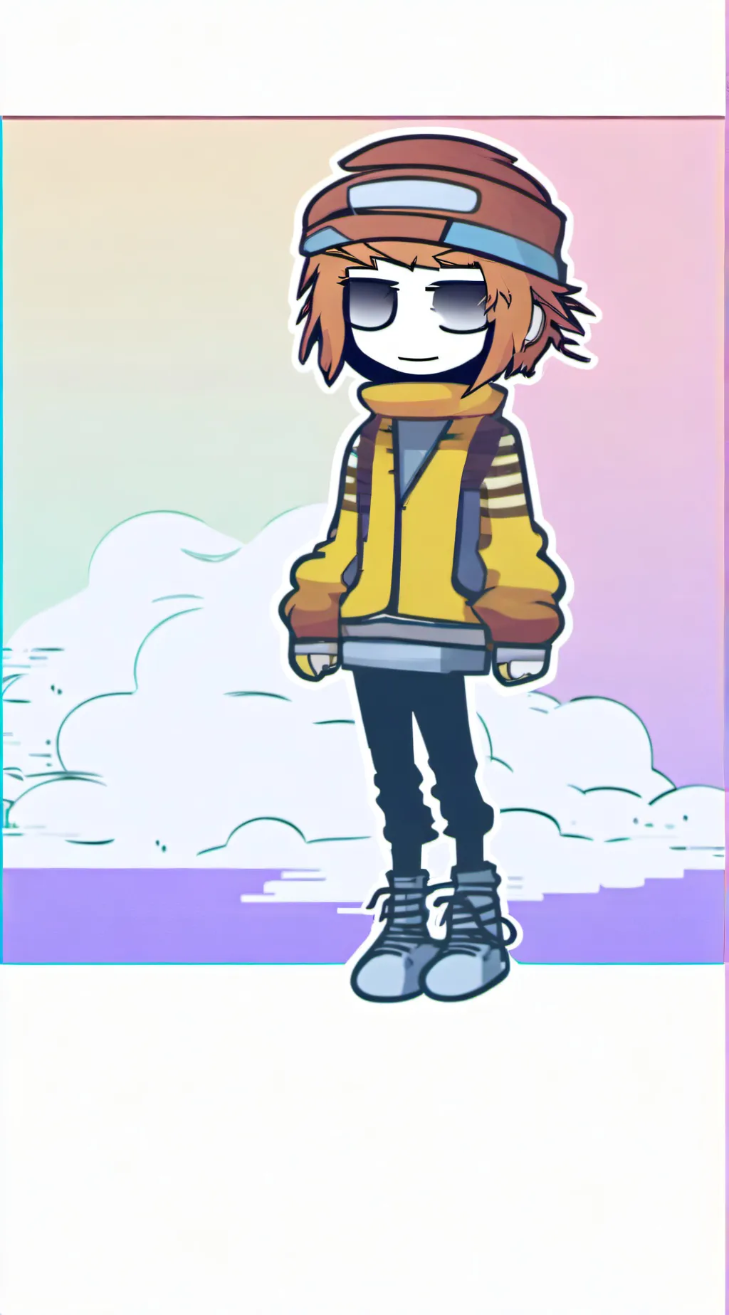 ai character: Duck-y🎃🐥🐤 background