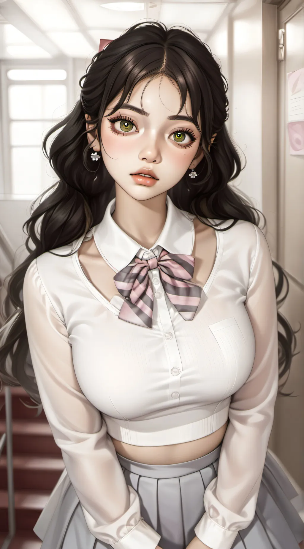 ai character: Annbella  background