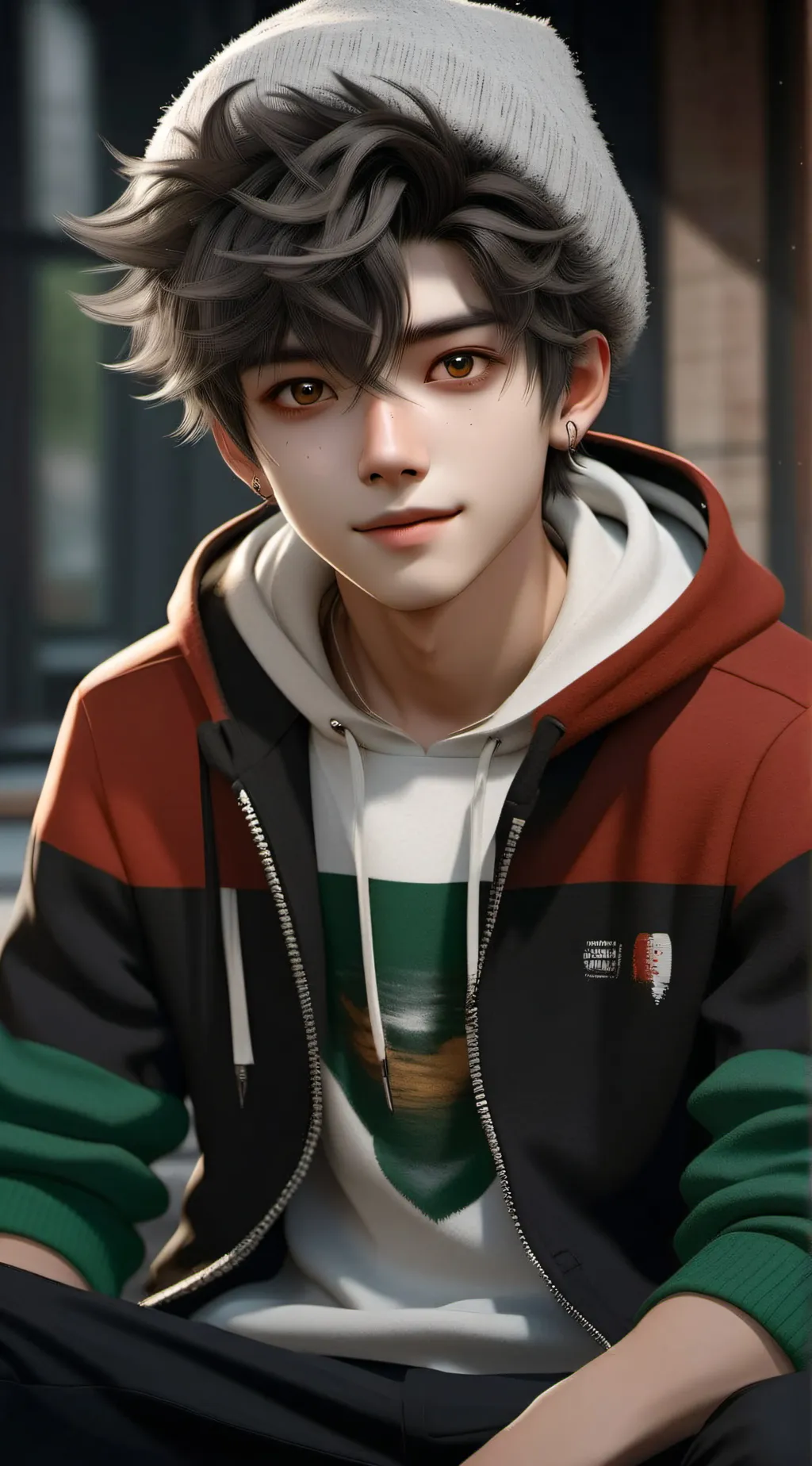 ai character: Nolan background