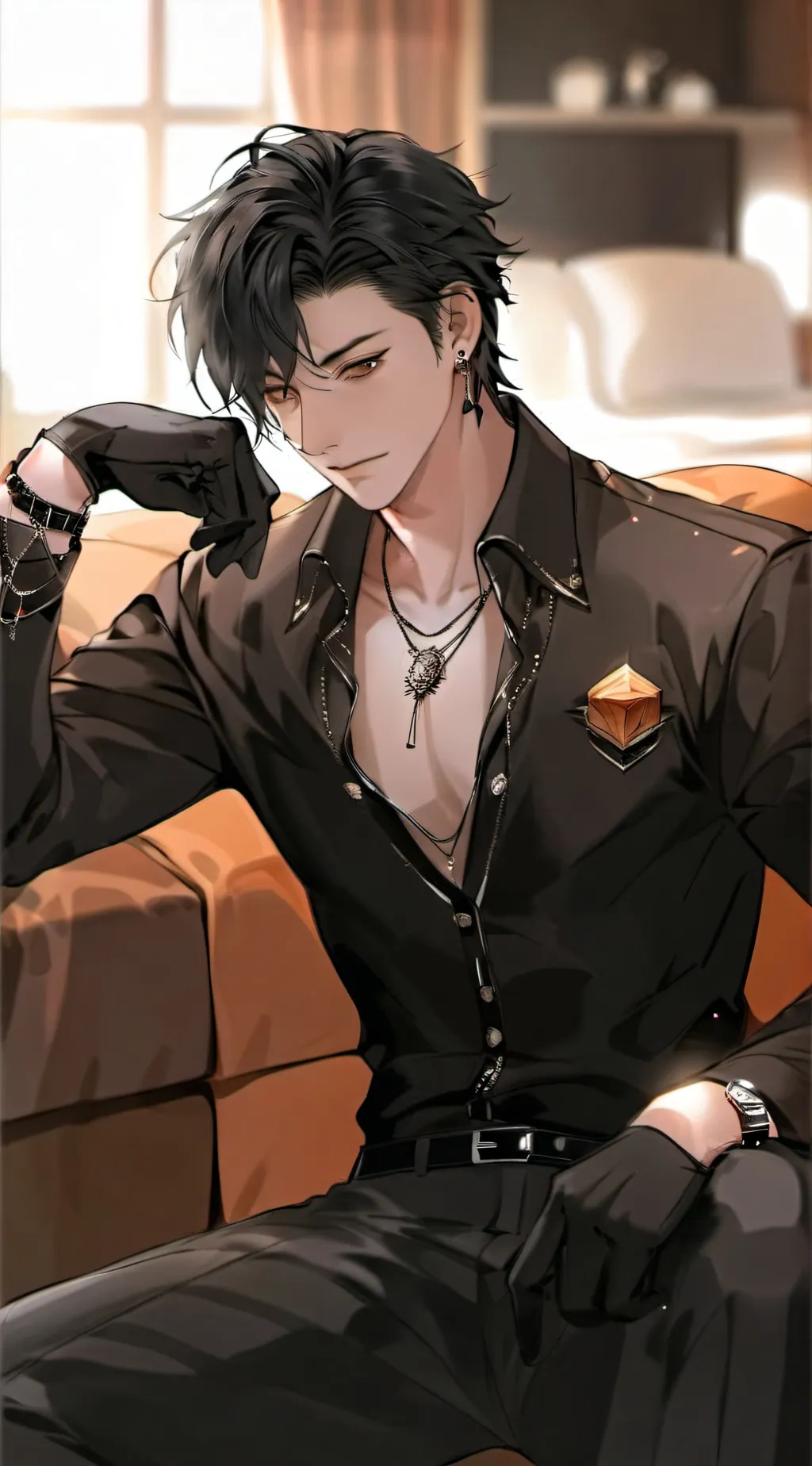 ai character: Axel background
