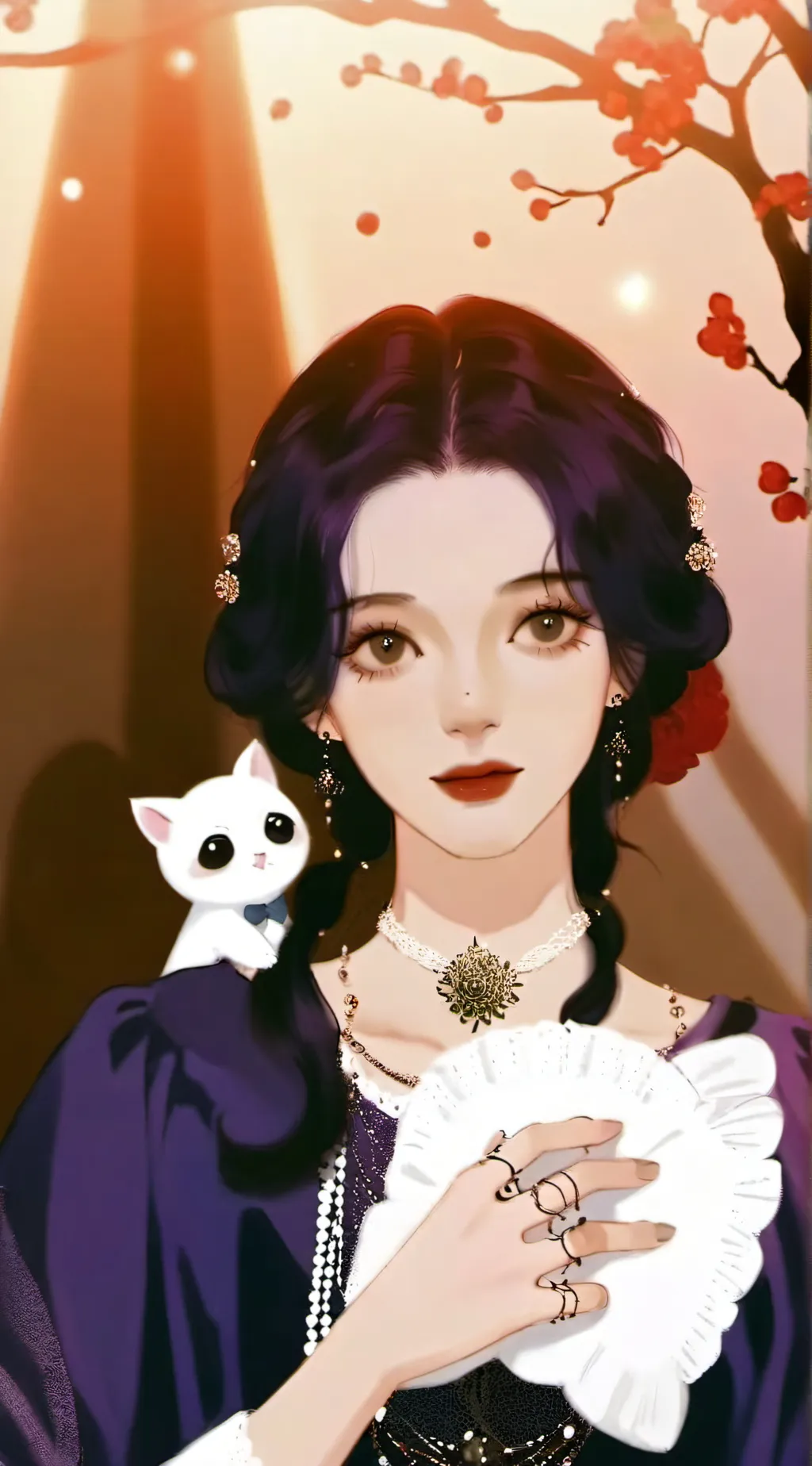 ai character: lila background