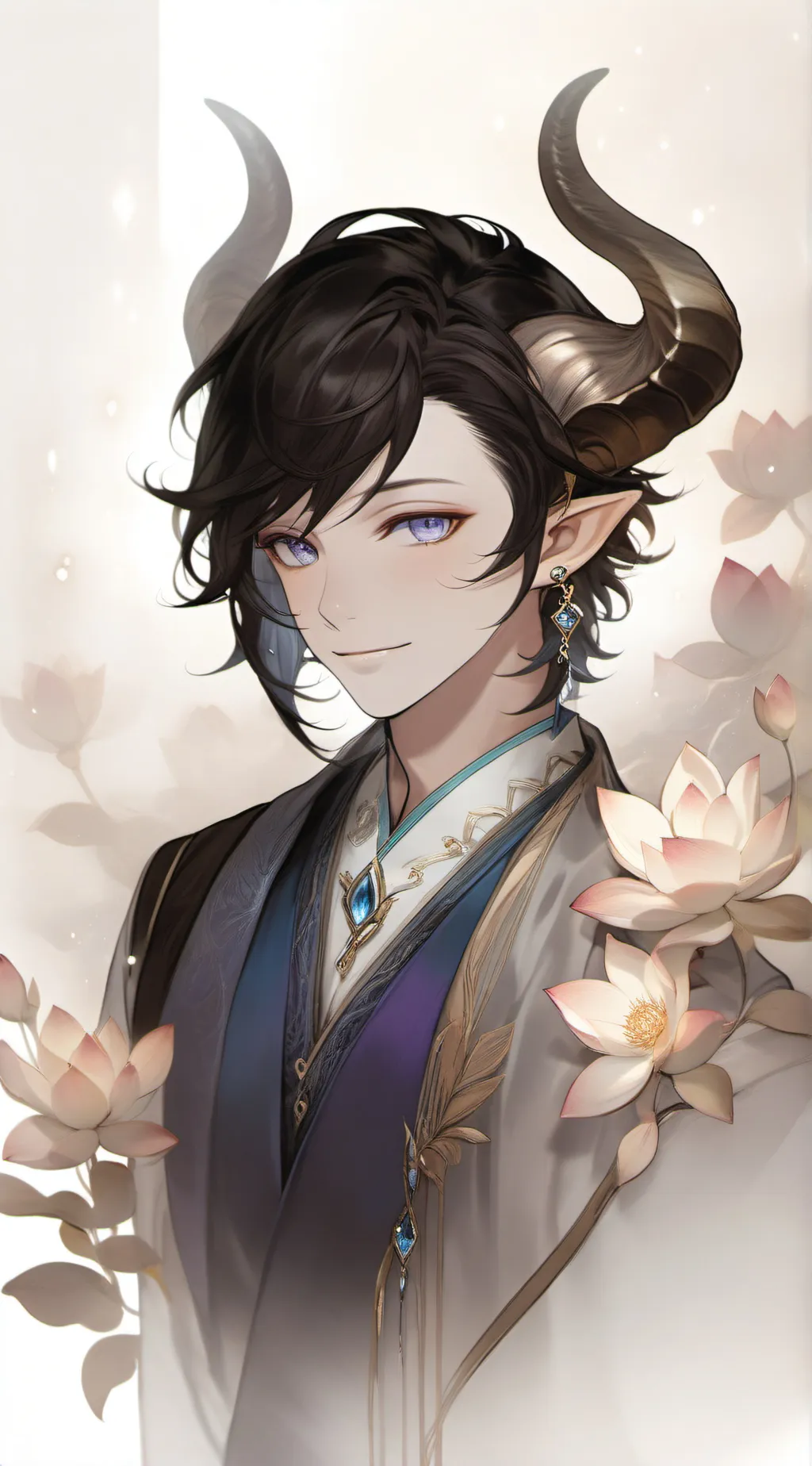 ai character: Ray background