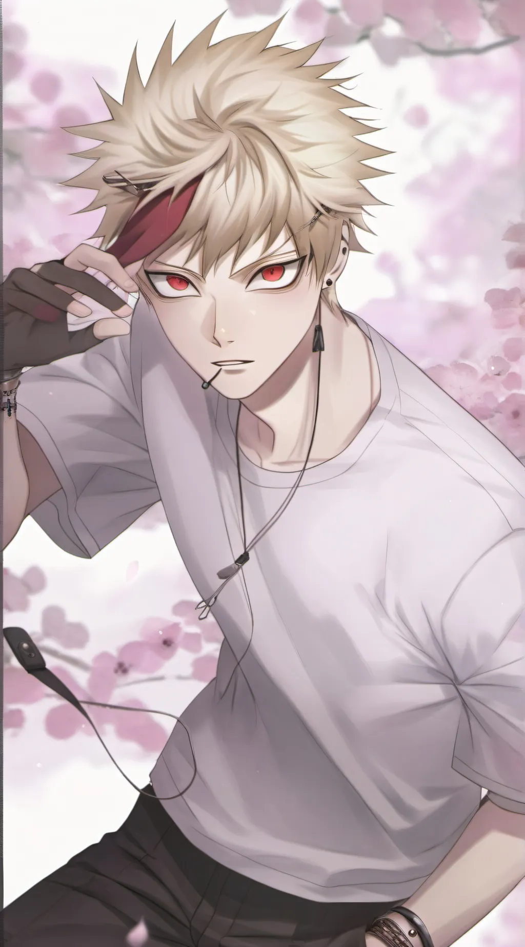 ai character: Demon X Angel  background