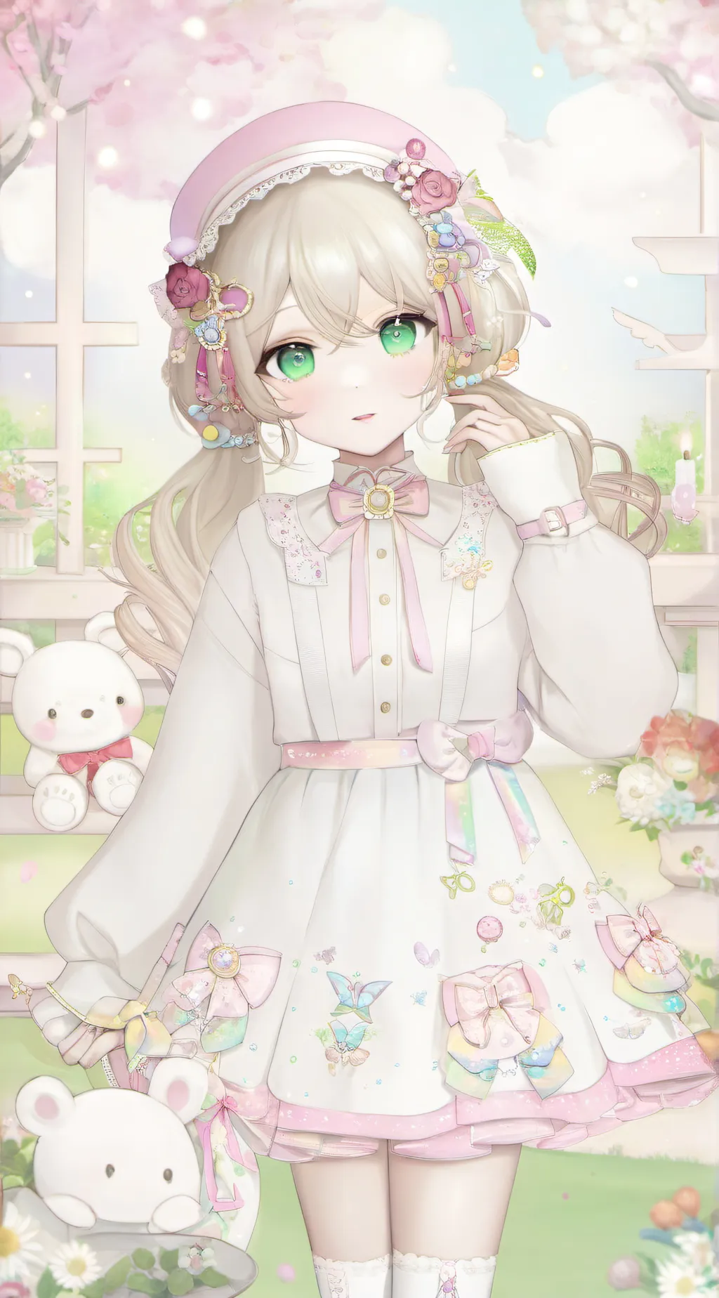 ai character: Lily background